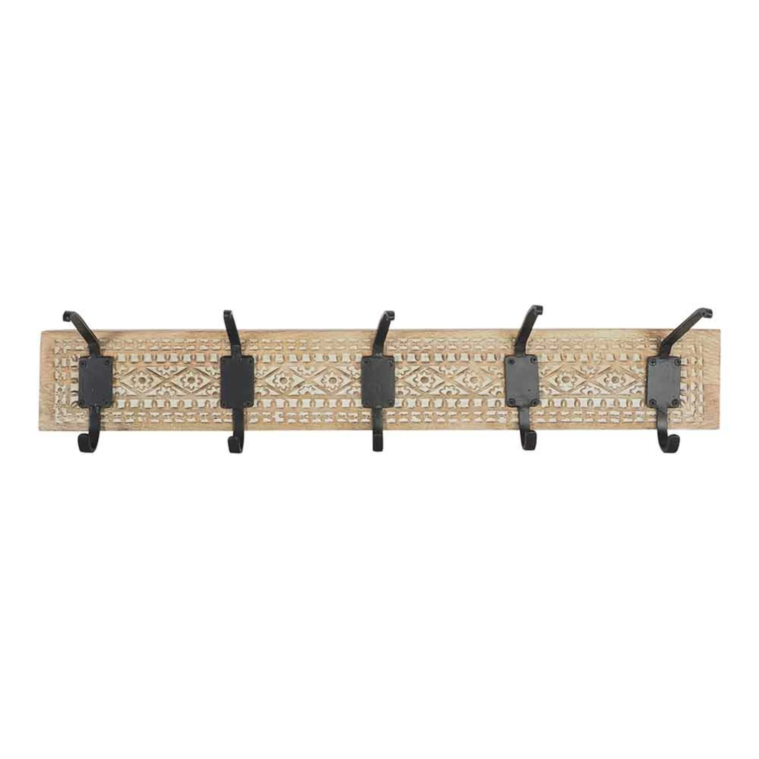 Folk Parvani Hook Board 80x19x14cm - Image 2