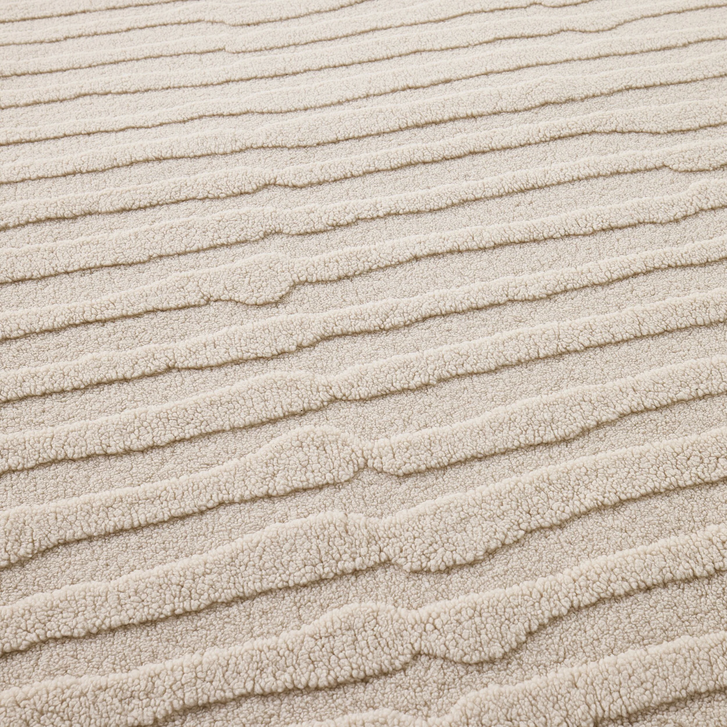 Fractured Lines Hi Lo Rug Rose Ash 150x240cm - Image 2