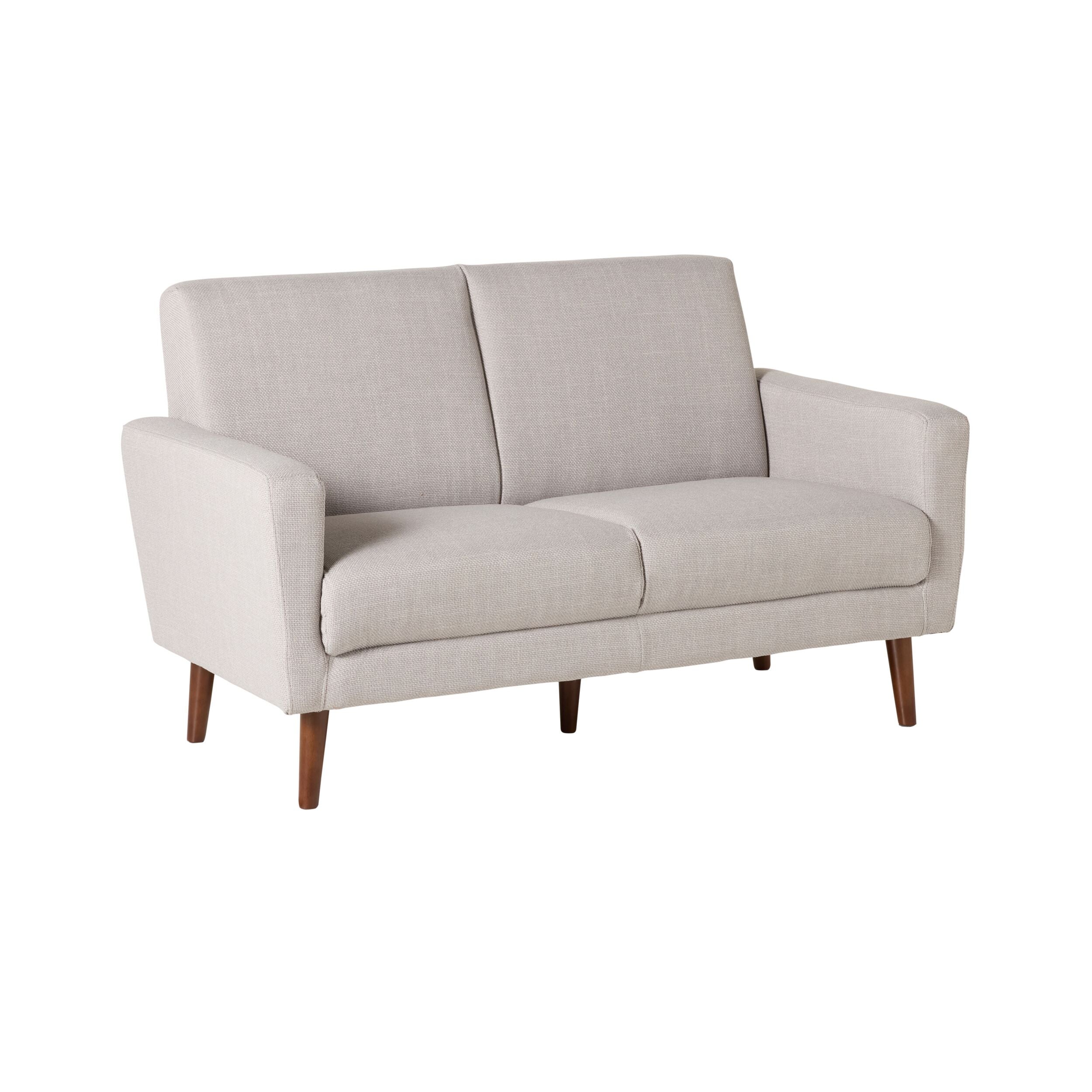 Frankie 2 Seater Sofa Grey Mist Weave - Image 2