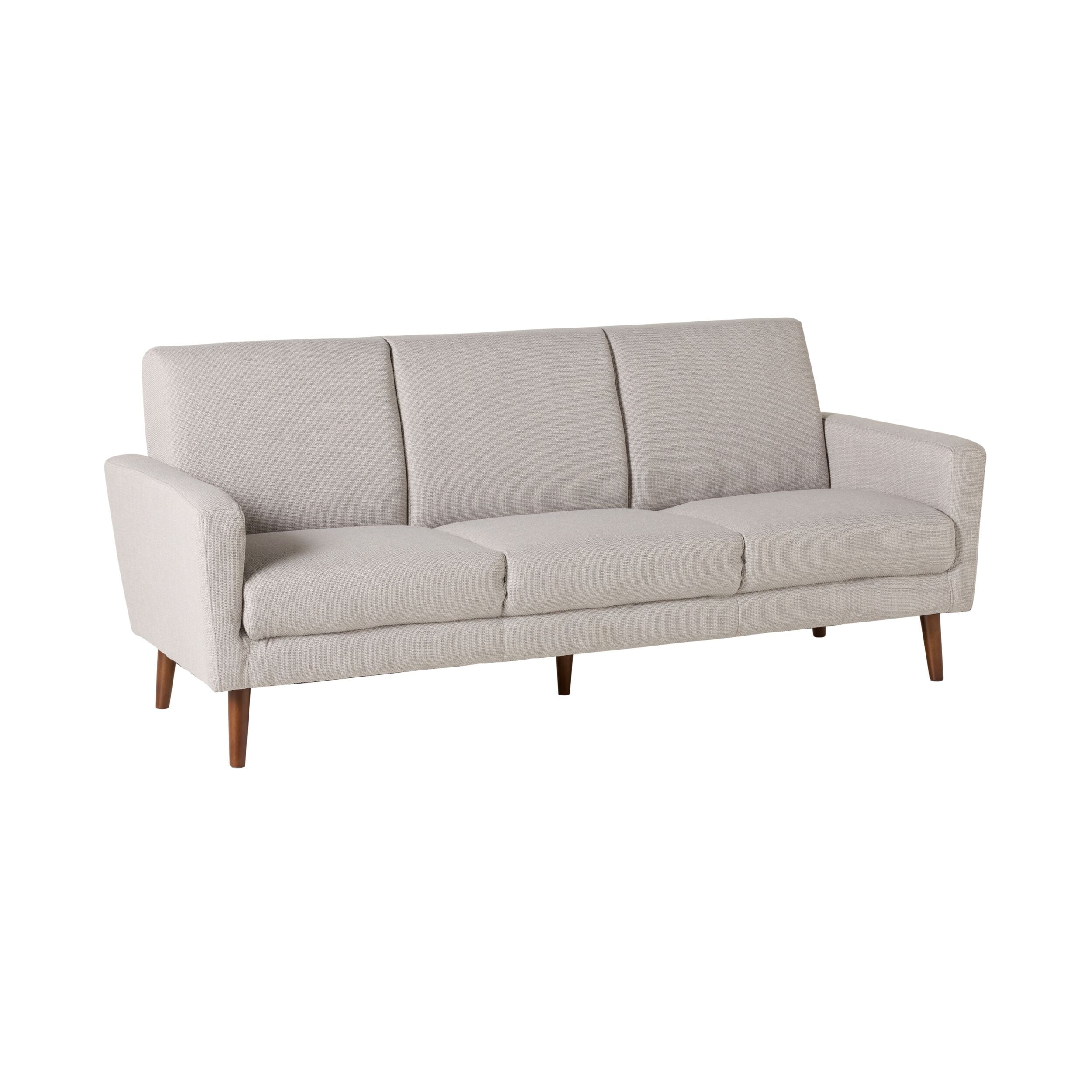 Frankie 3 Seater Sofa Grey Mist Weave - Image 2