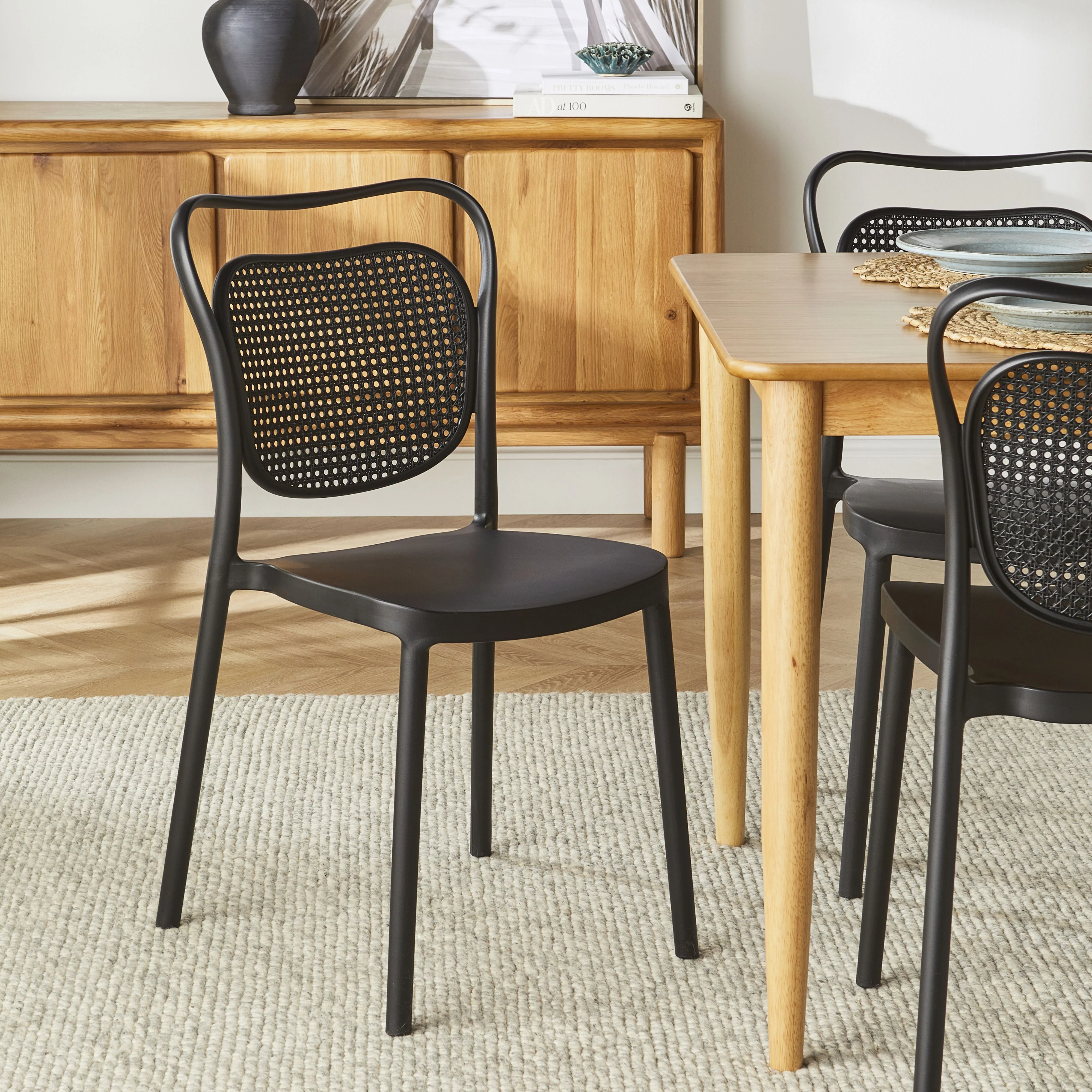Frankie Dining Chair Black - Image 6