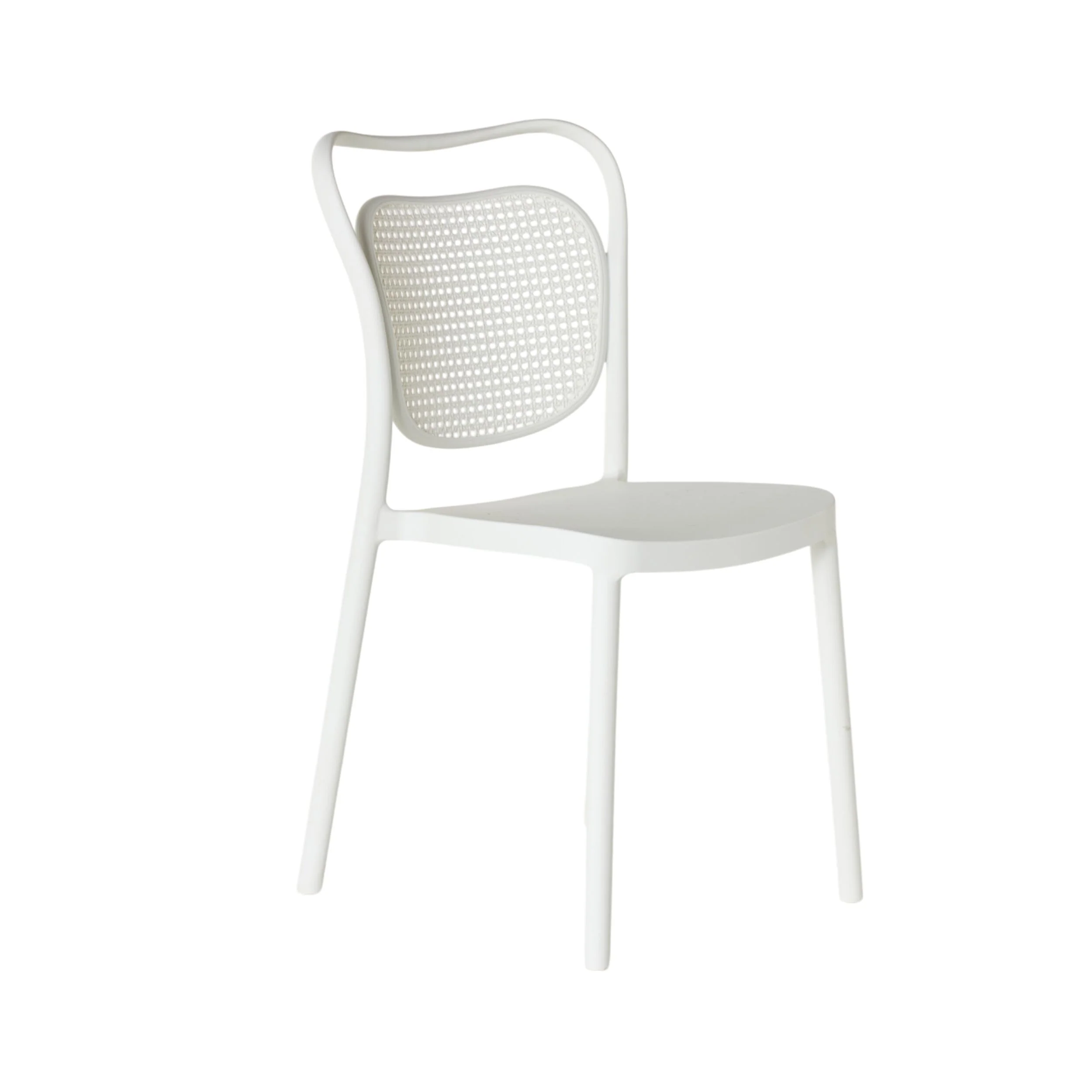Frankie Dining Chair White - Image 2