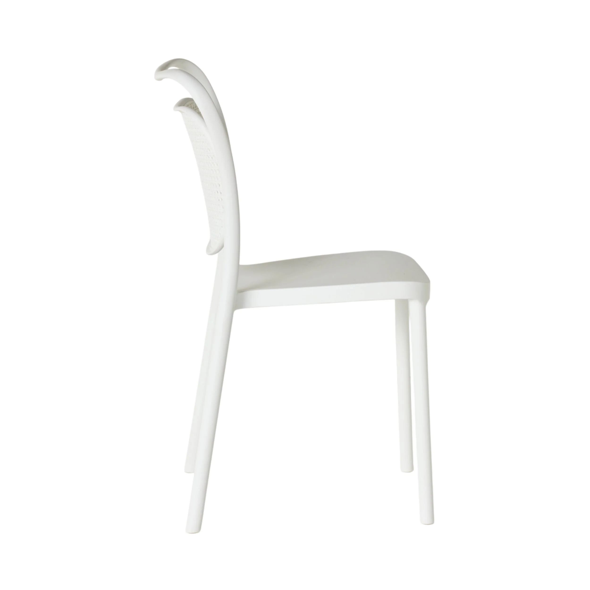 Frankie Dining Chair White - Image 3