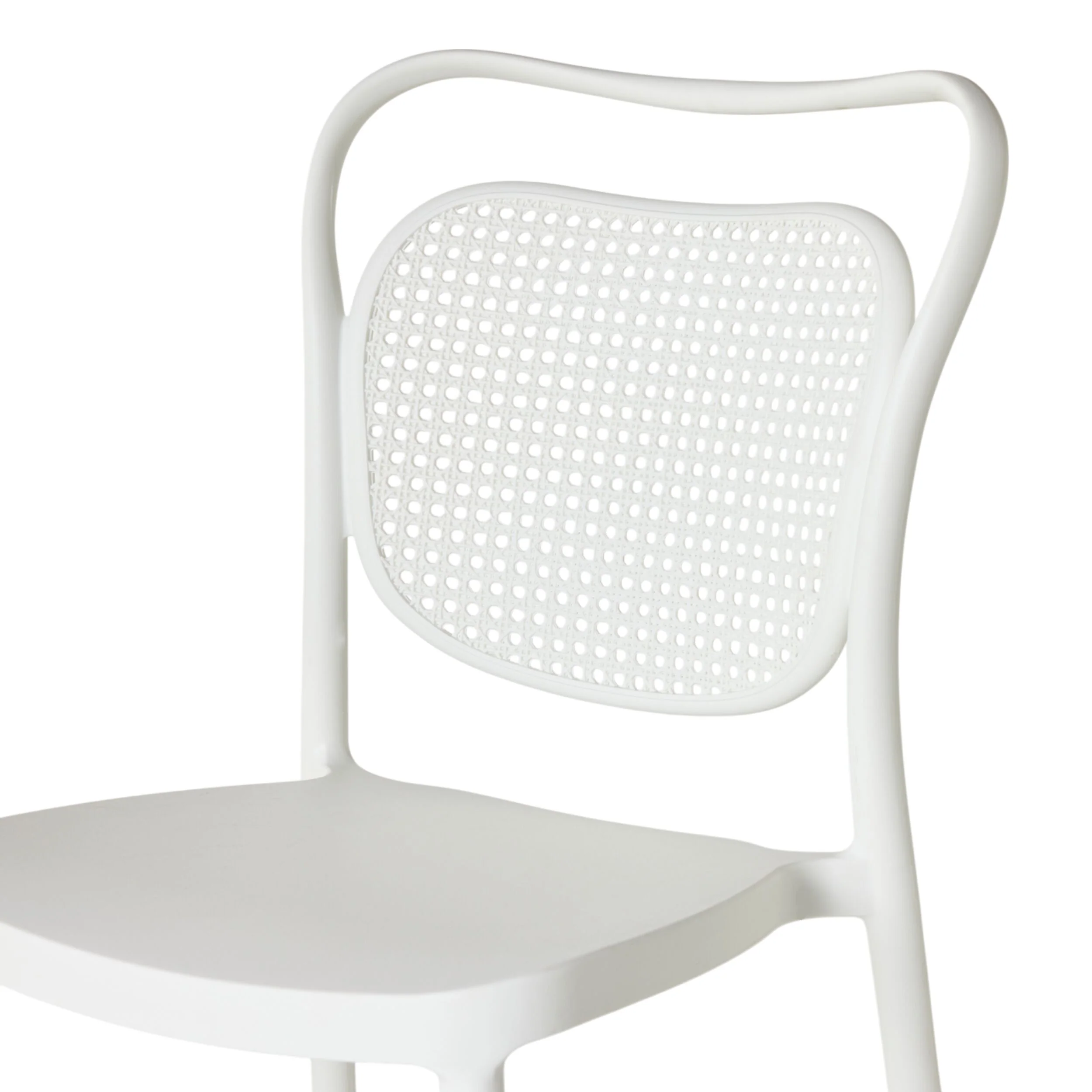 Frankie Dining Chair White - Image 5