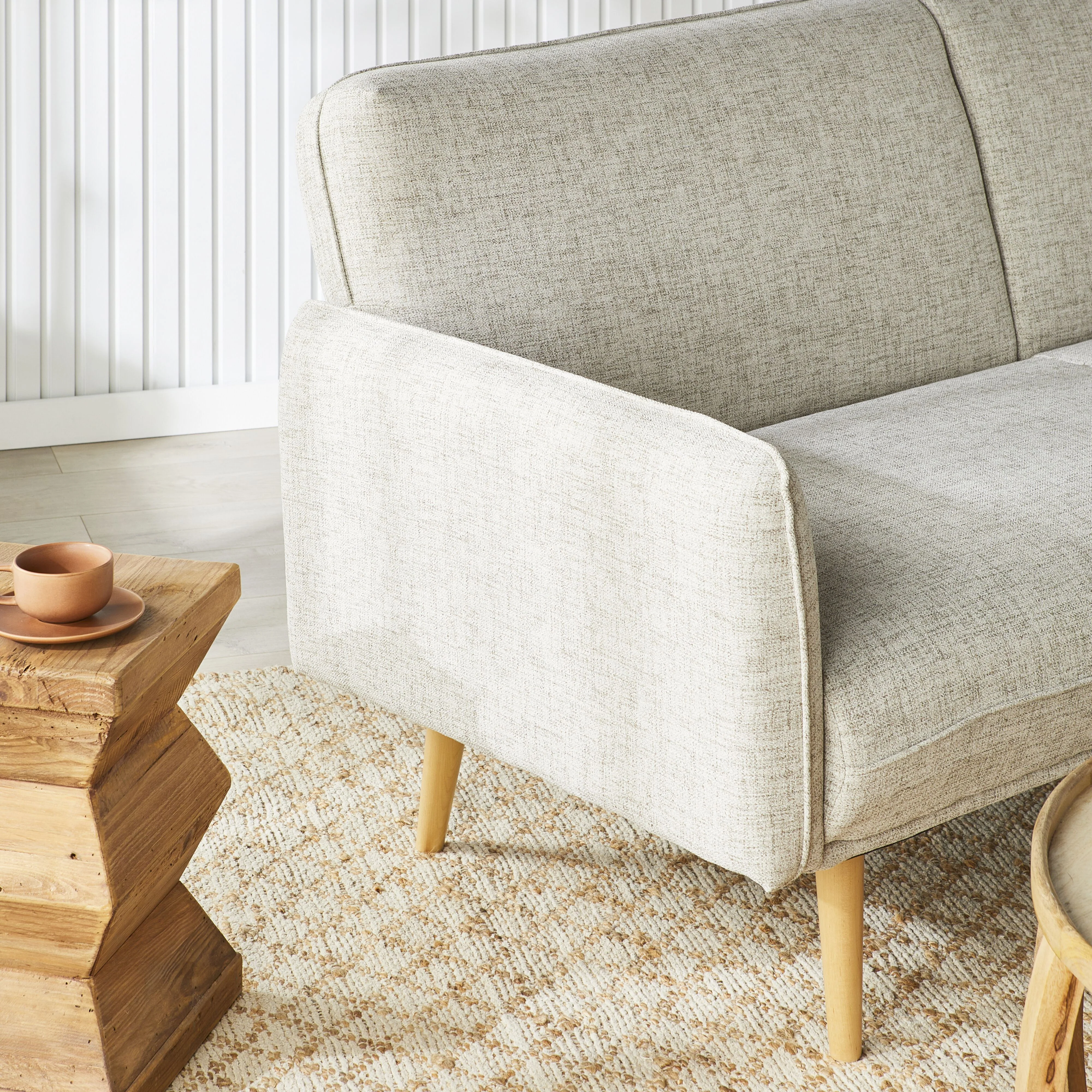 Fraser Sofa Bed Champagne - Image 15