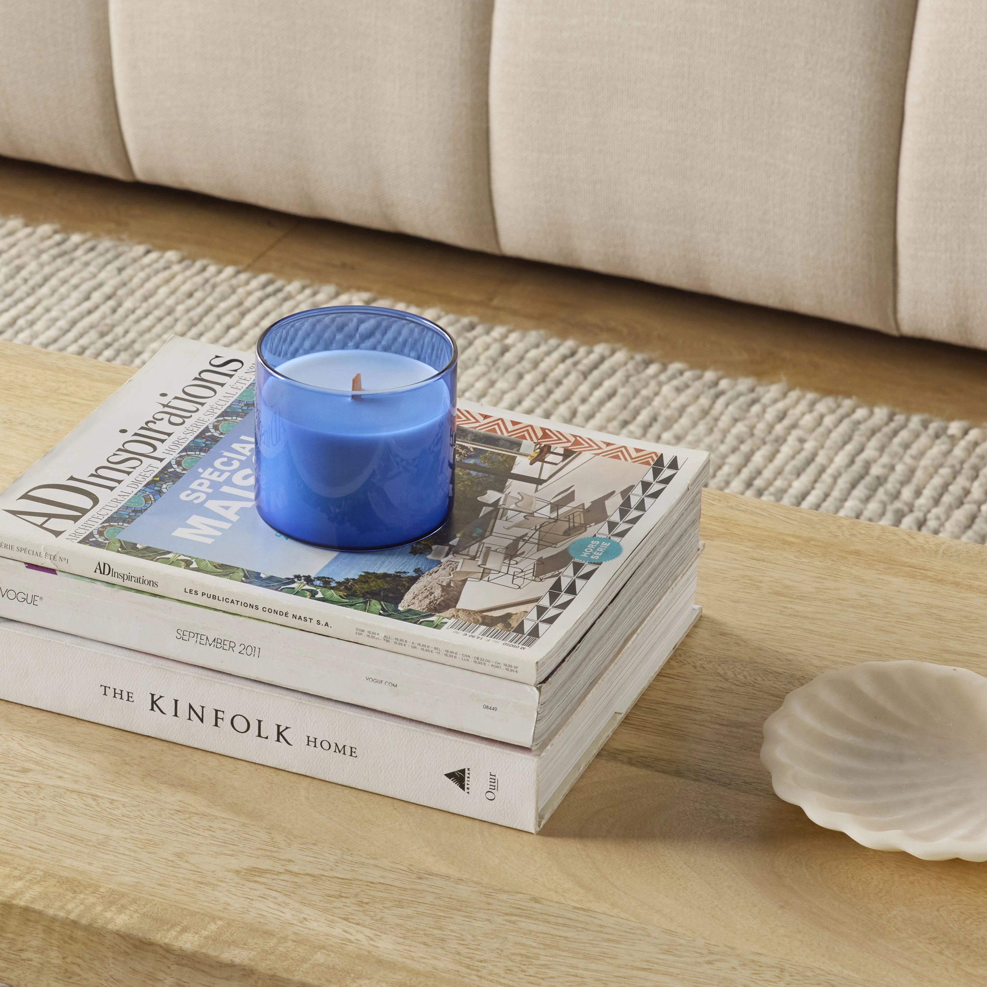 Home Scent Fresh Cotton Candle 270gm - Image 5