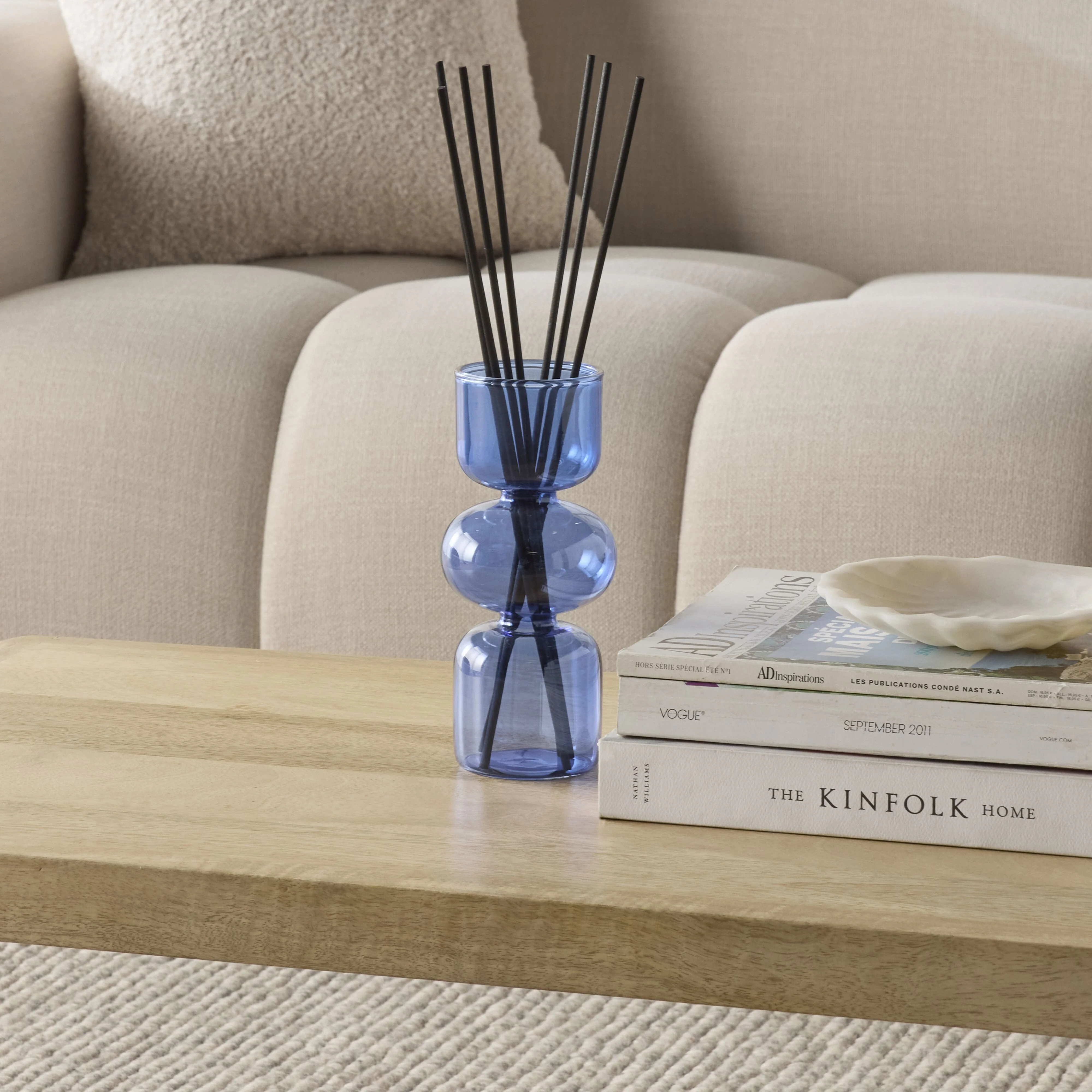 Home Scent Fresh Cotton Glass Diffuser 300ml - Image 3