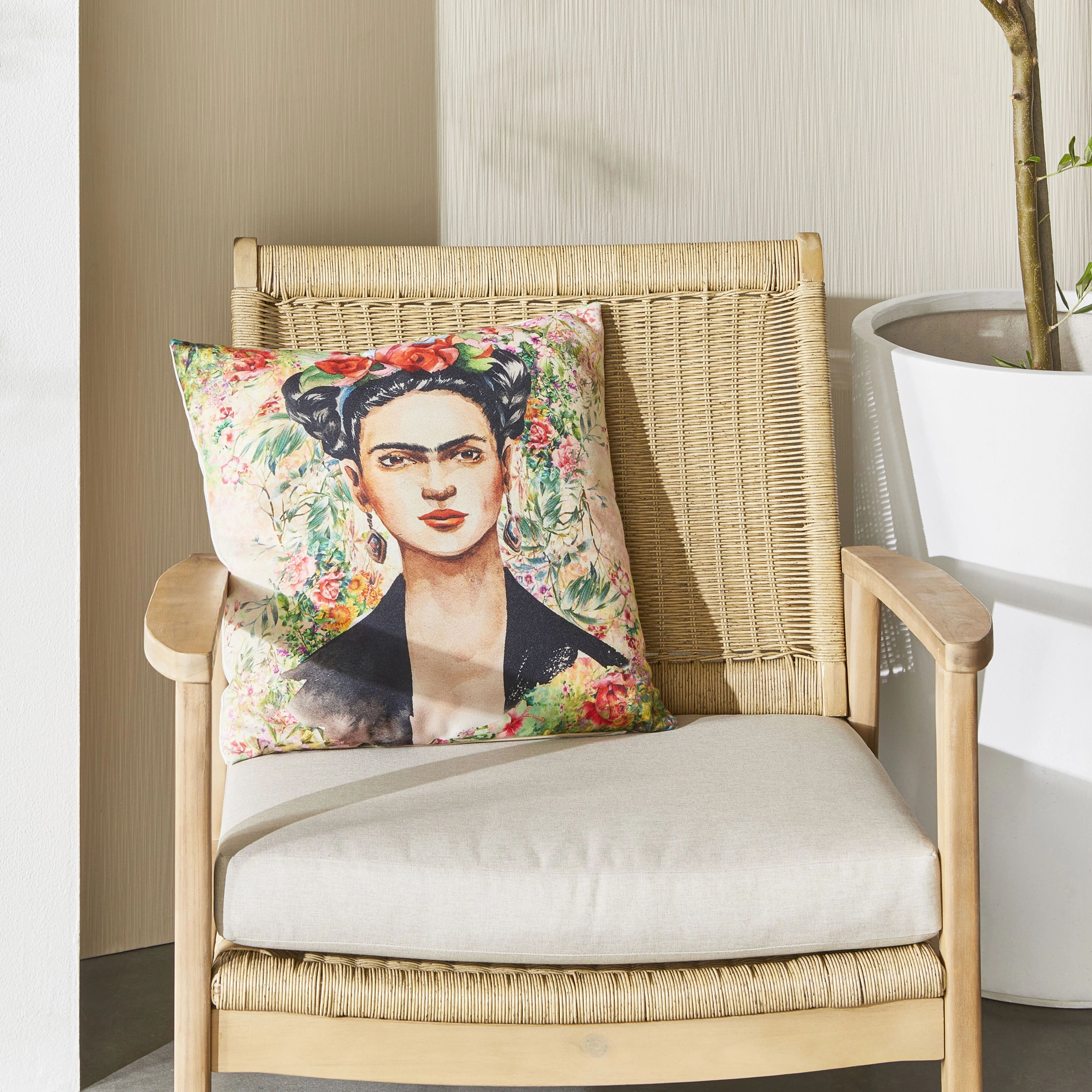 Frida Cushion 45x45cm - Image 4