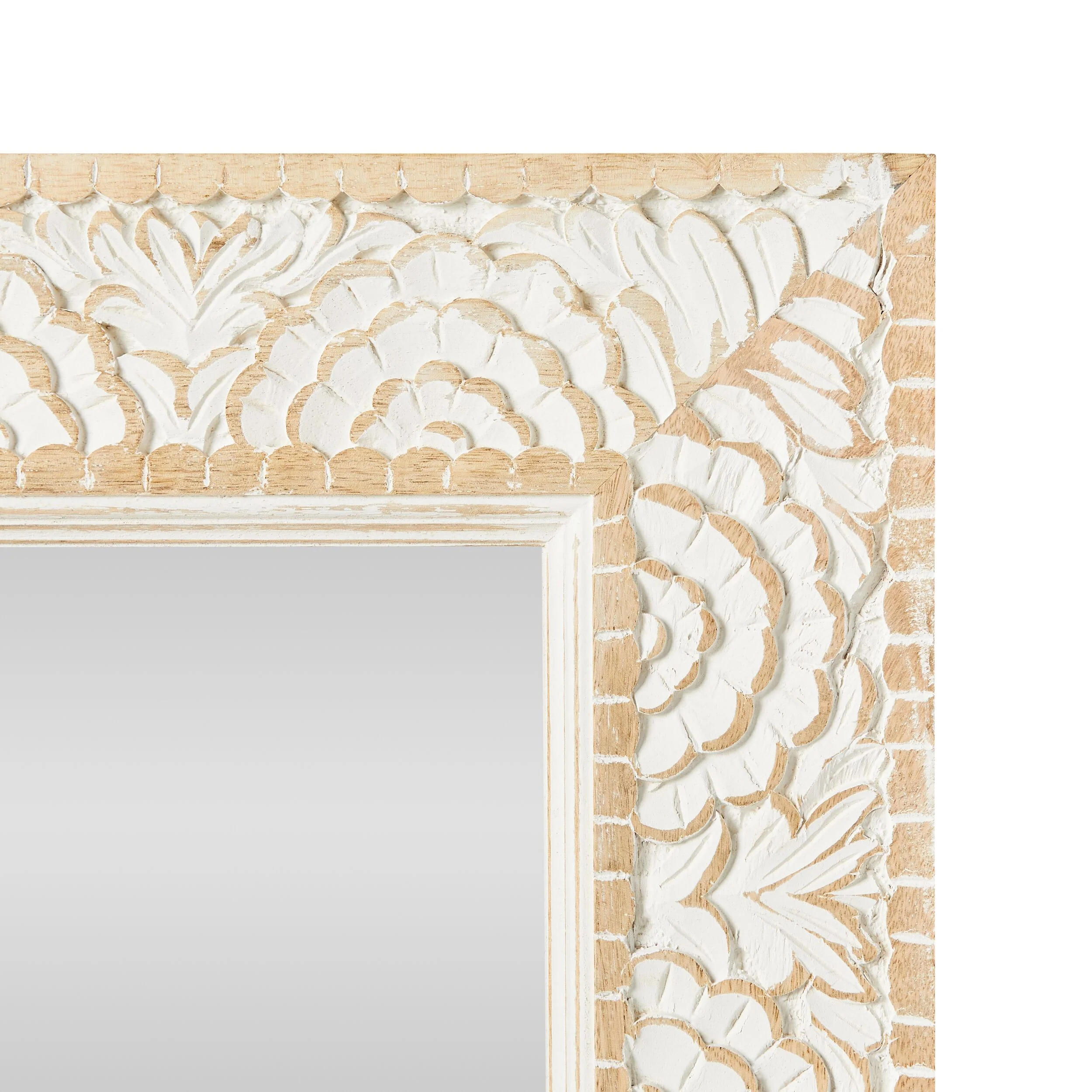 Frieze Handcarved Beaded Mirror 150x80cm - Image 2