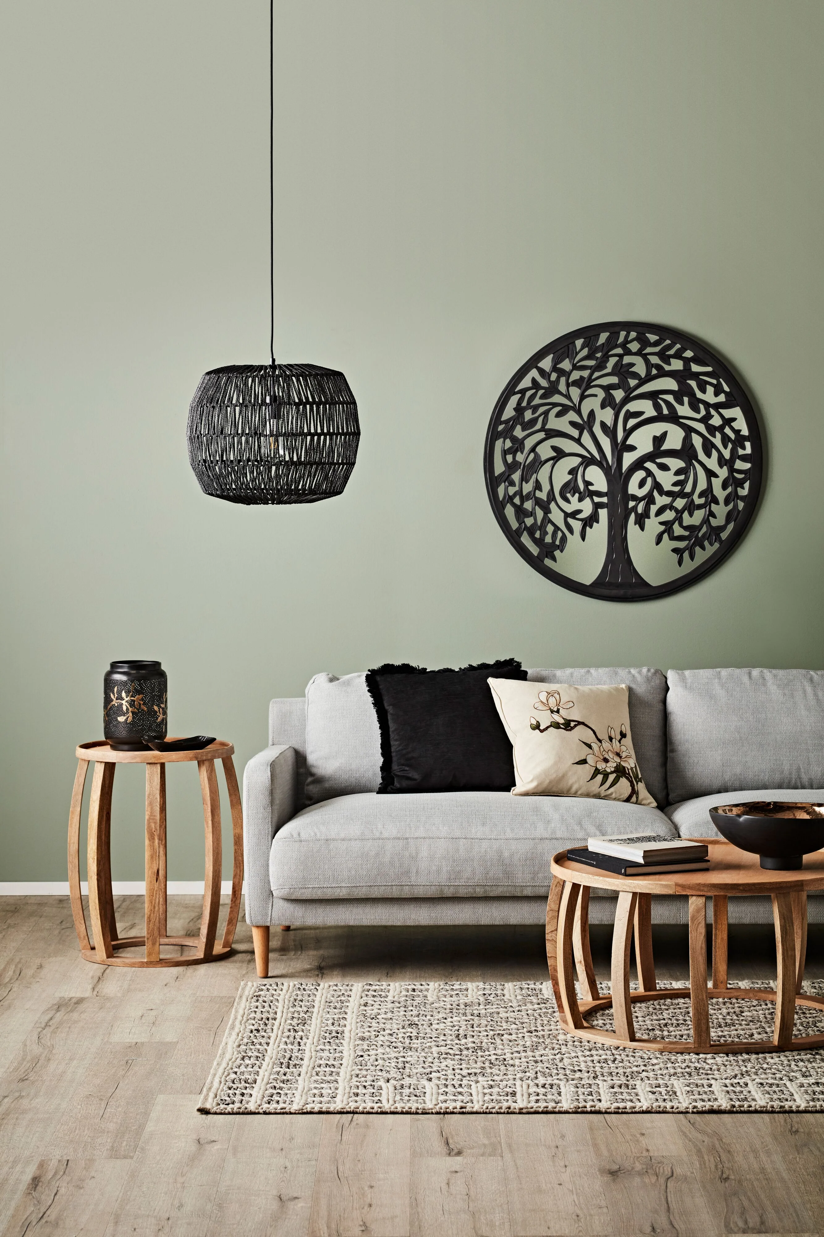 Frieze Tree Of Life Wall Hanging 90x90cm - Image 3