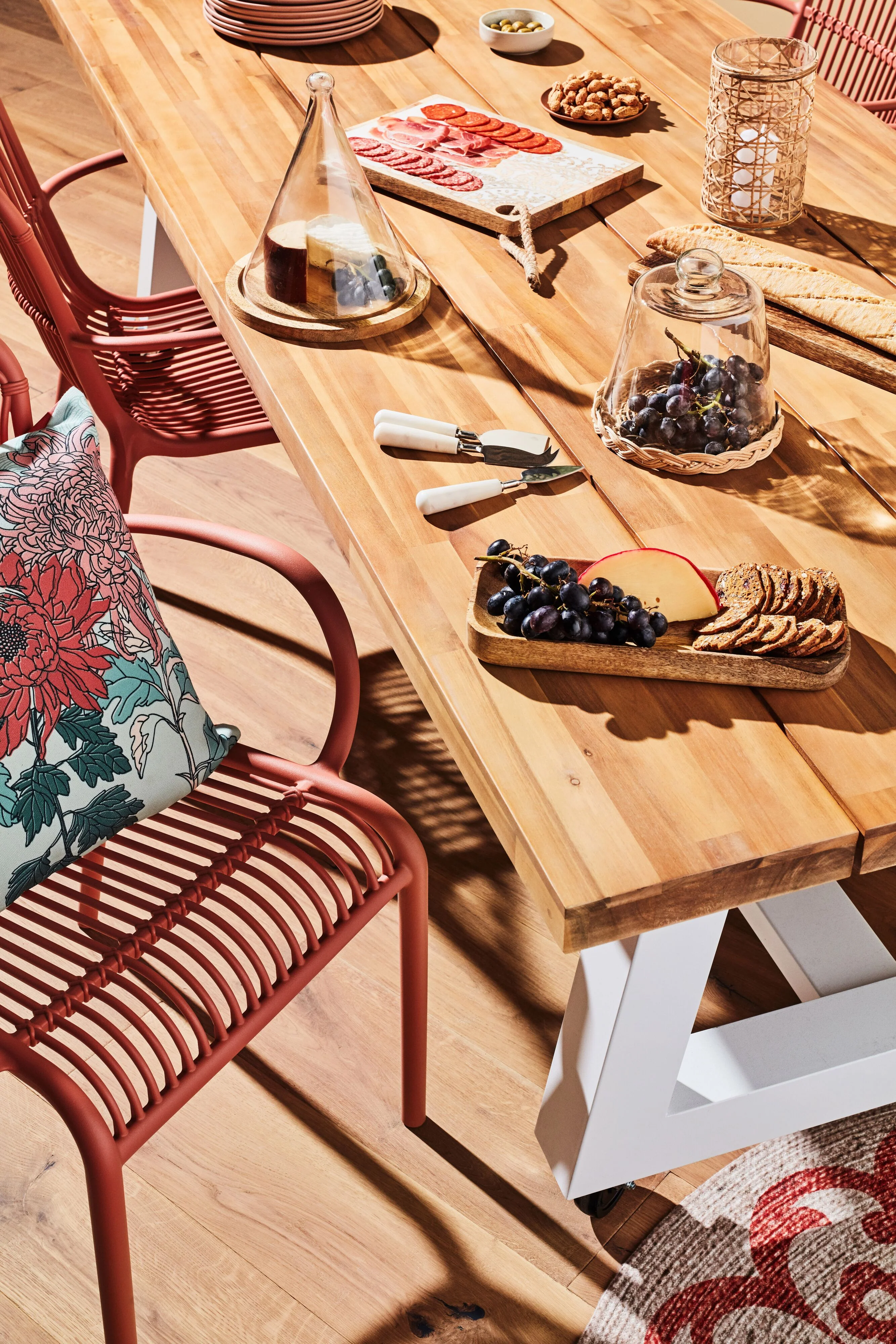 Frieze Wooden Carved Cutting Board with Resin Inlay 36x27cm - Image 3
