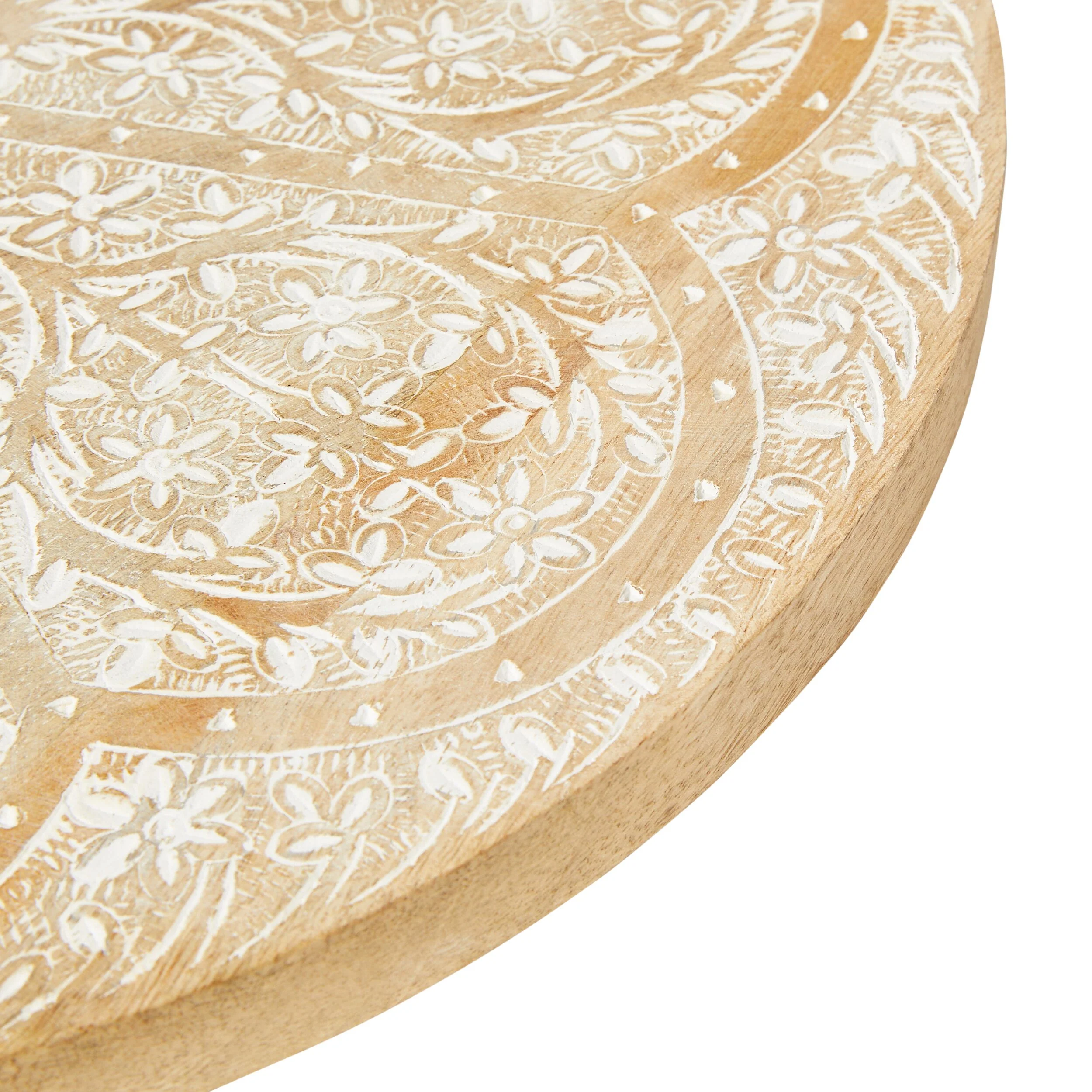 Frieze Wooden Carved Lazy Susan 46cm - Image 3