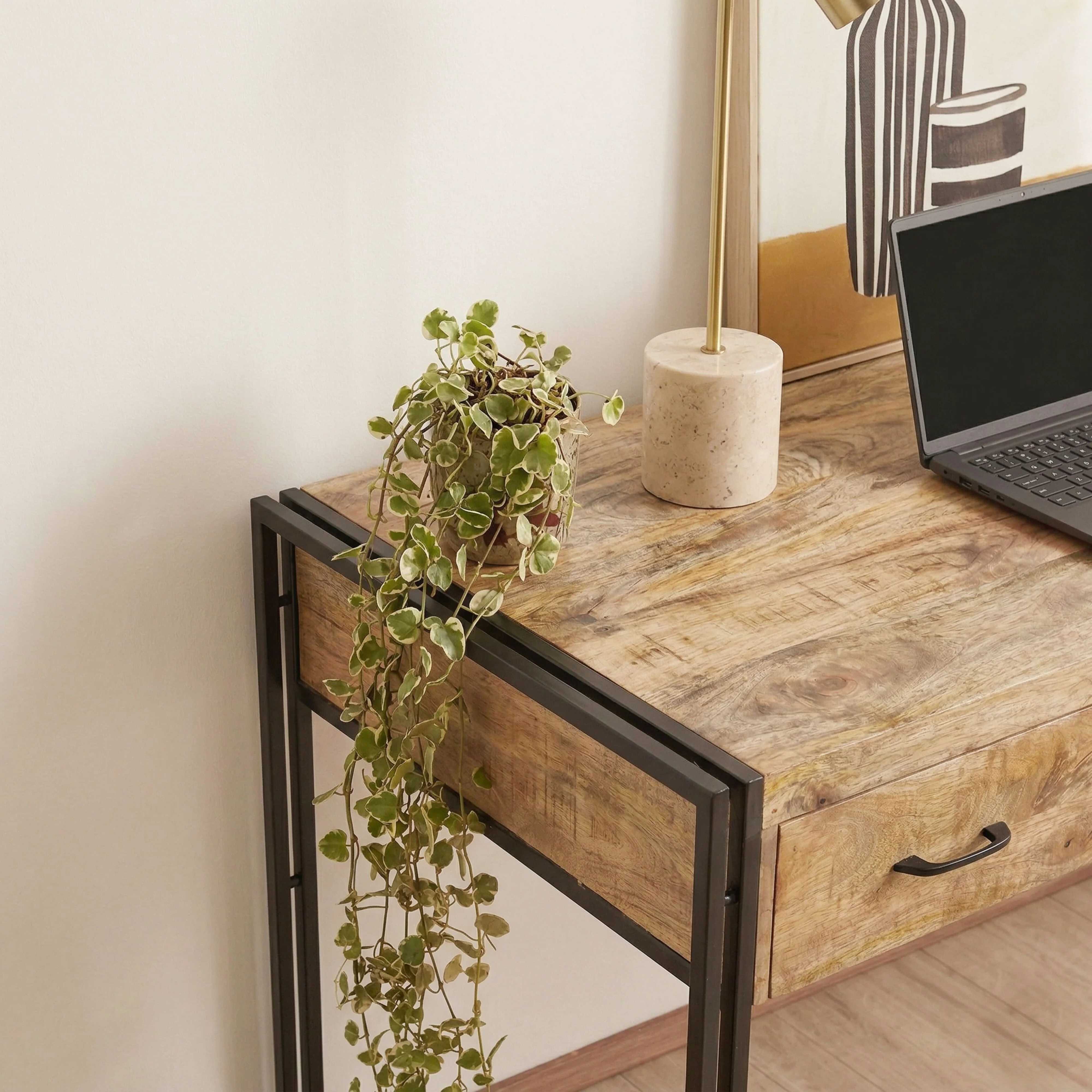 Fulham 2 Drawer Desk - Image 11
