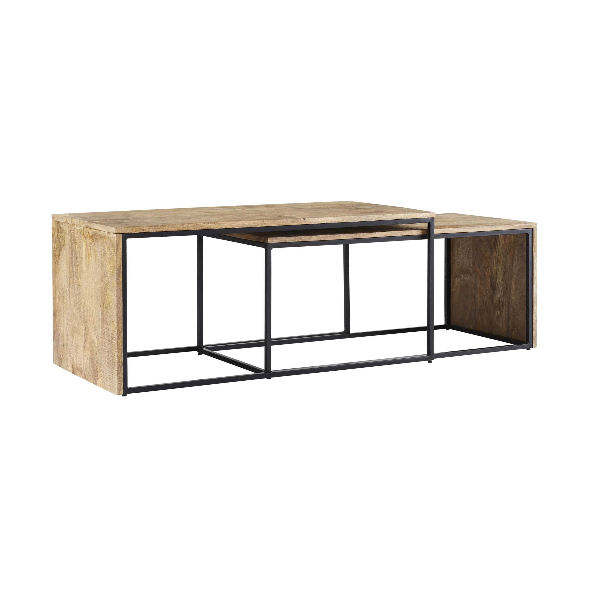 Fulham 2 Piece Nesting Coffee Table Set - Image 3
