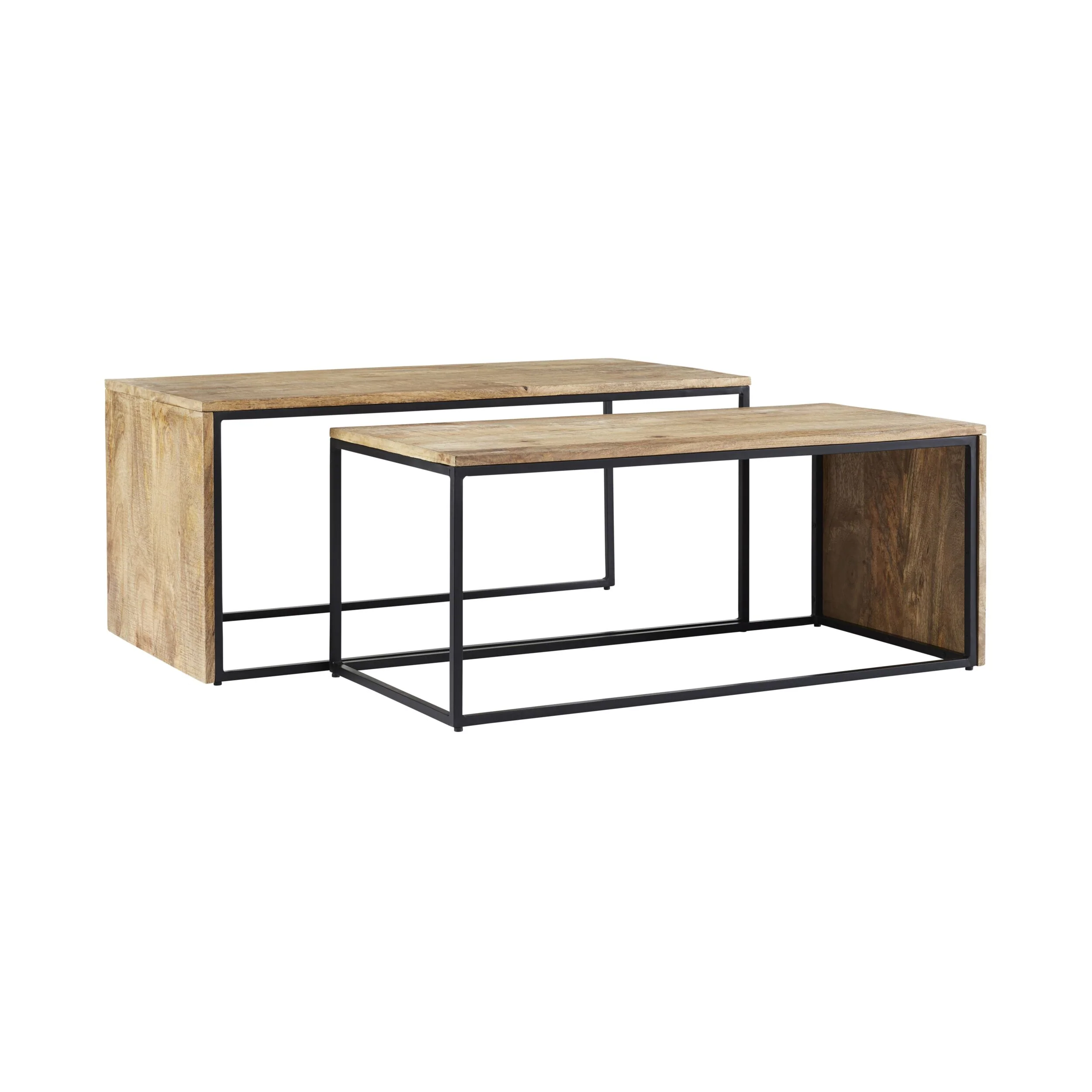 Fulham 2 Piece Nesting Coffee Table Set - Image 4