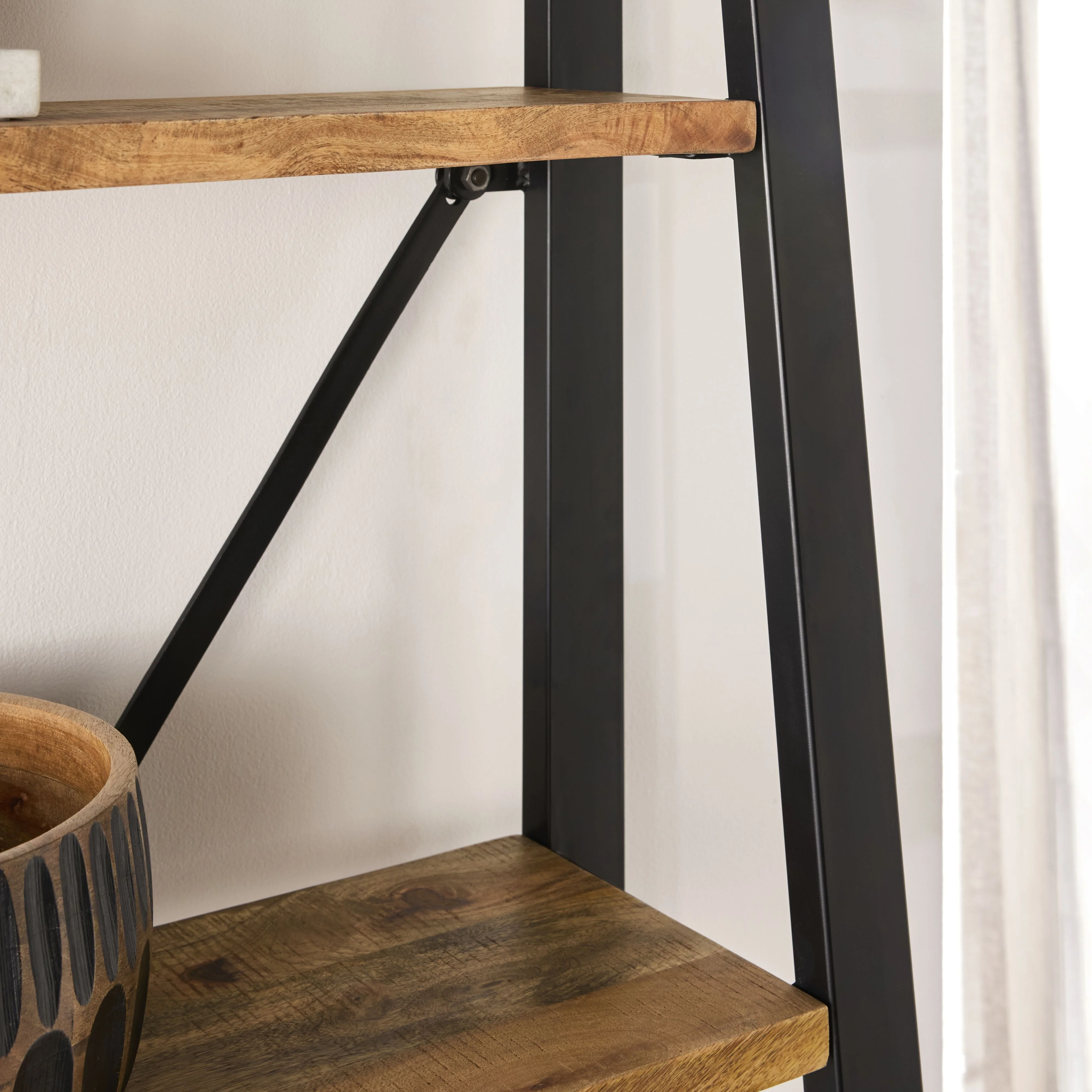 Fulham Large Ladder Shelving Unit 193 x 121cm - Image 9