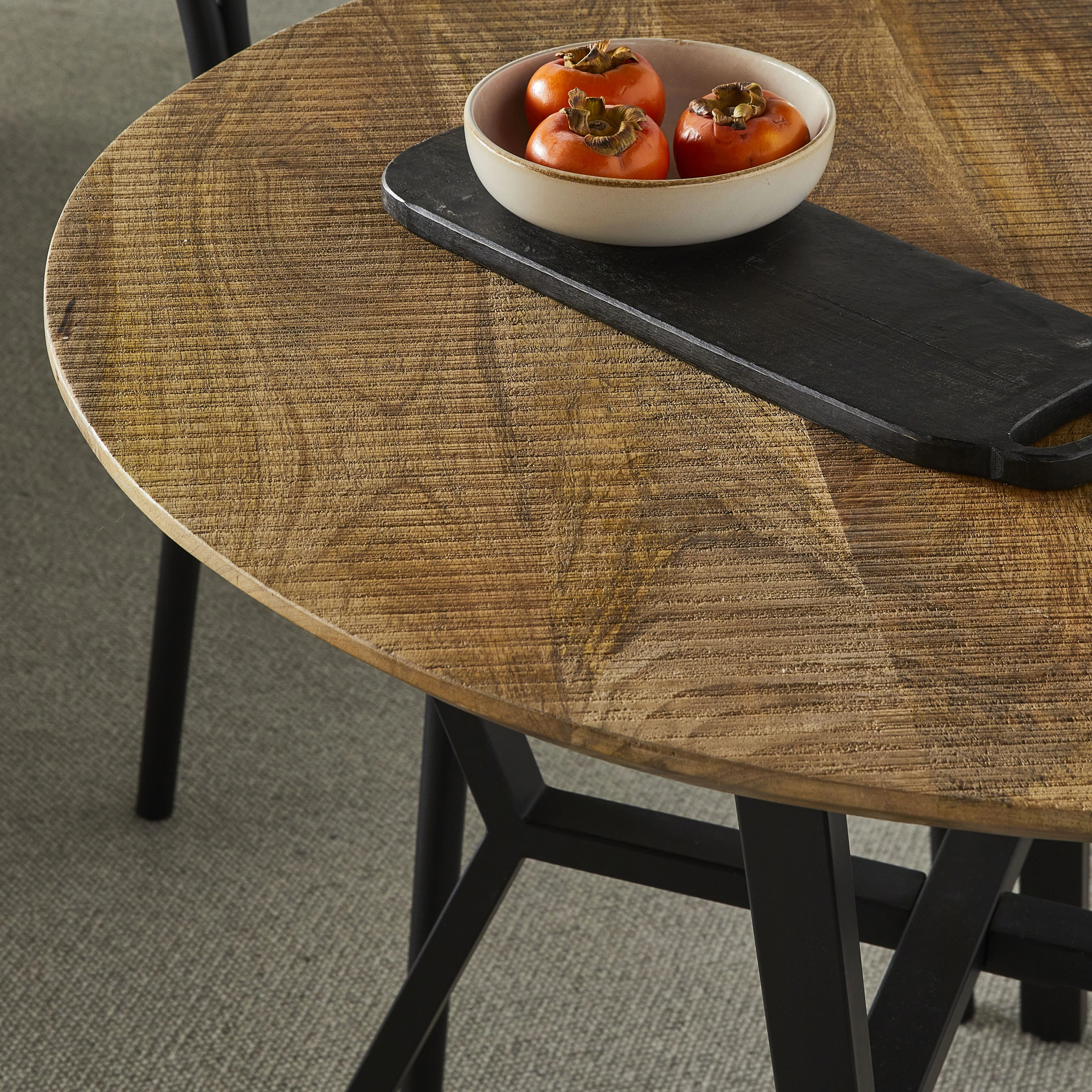 Fulham Round Dining Table 95cm - Image 6