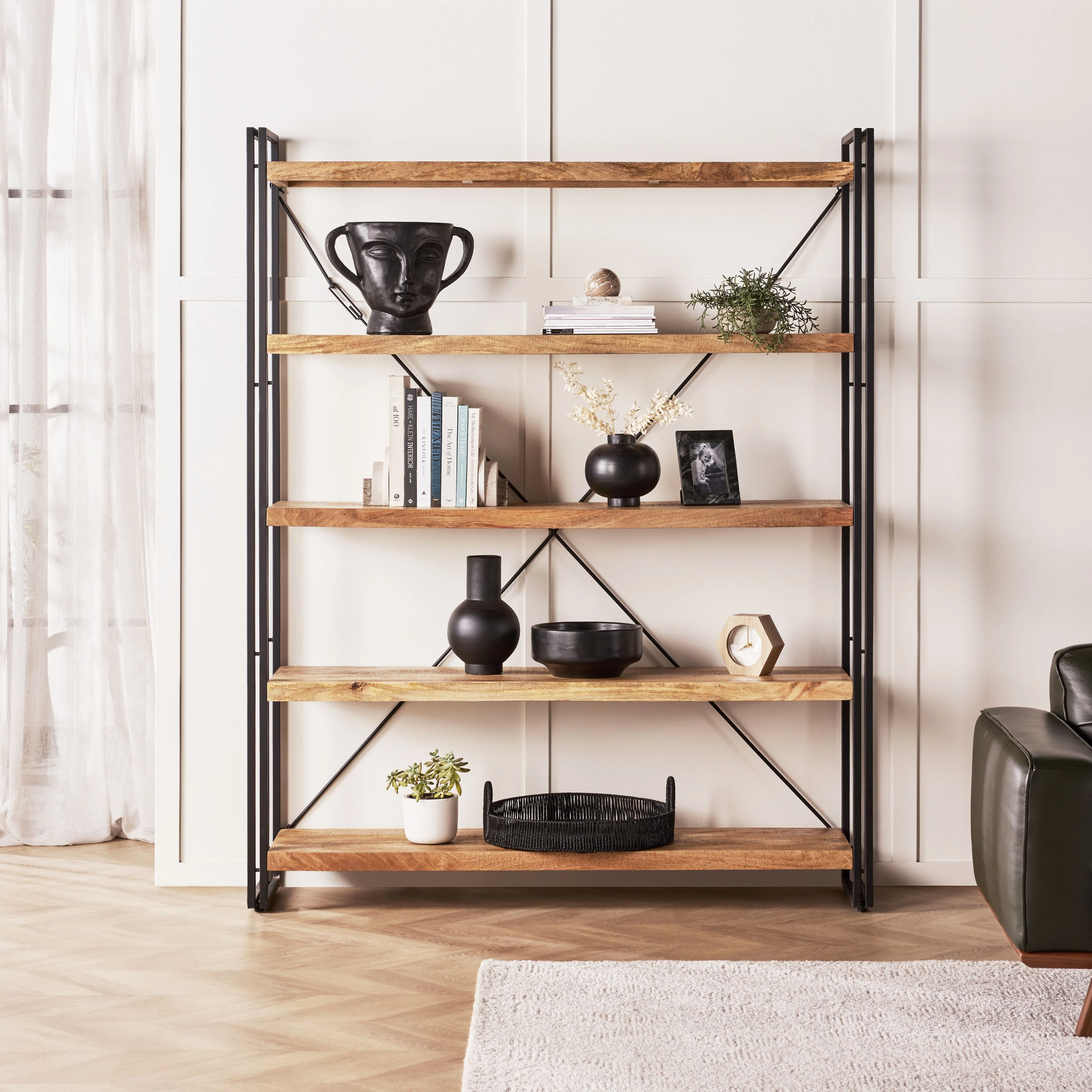 Fulham Large Shelving Unit 200 x 160cm - Image 4
