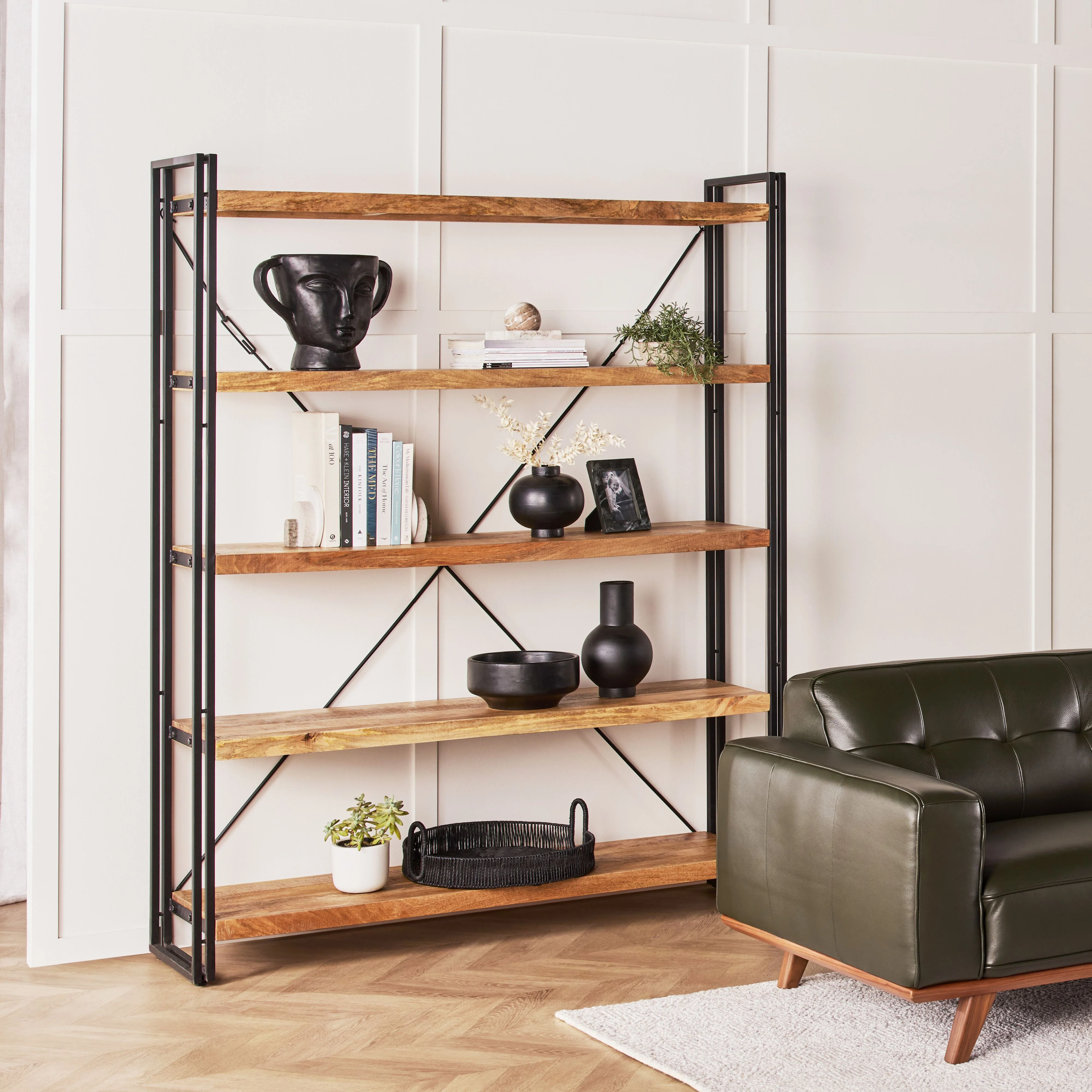 Fulham Large Shelving Unit 200 x 160cm - Image 5
