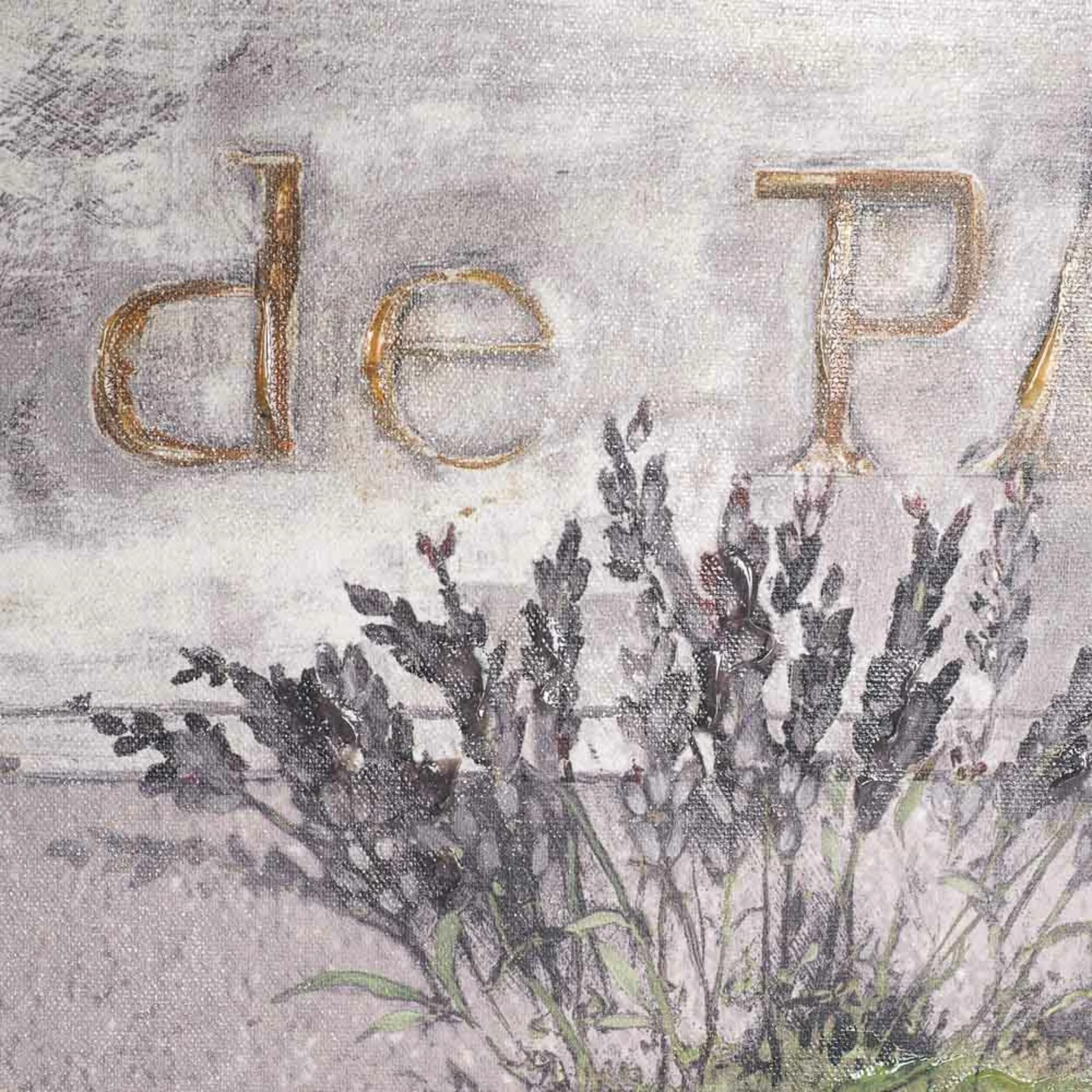 Galleries Vintage Display Distressed Framed Print 120x60cm - Image 2