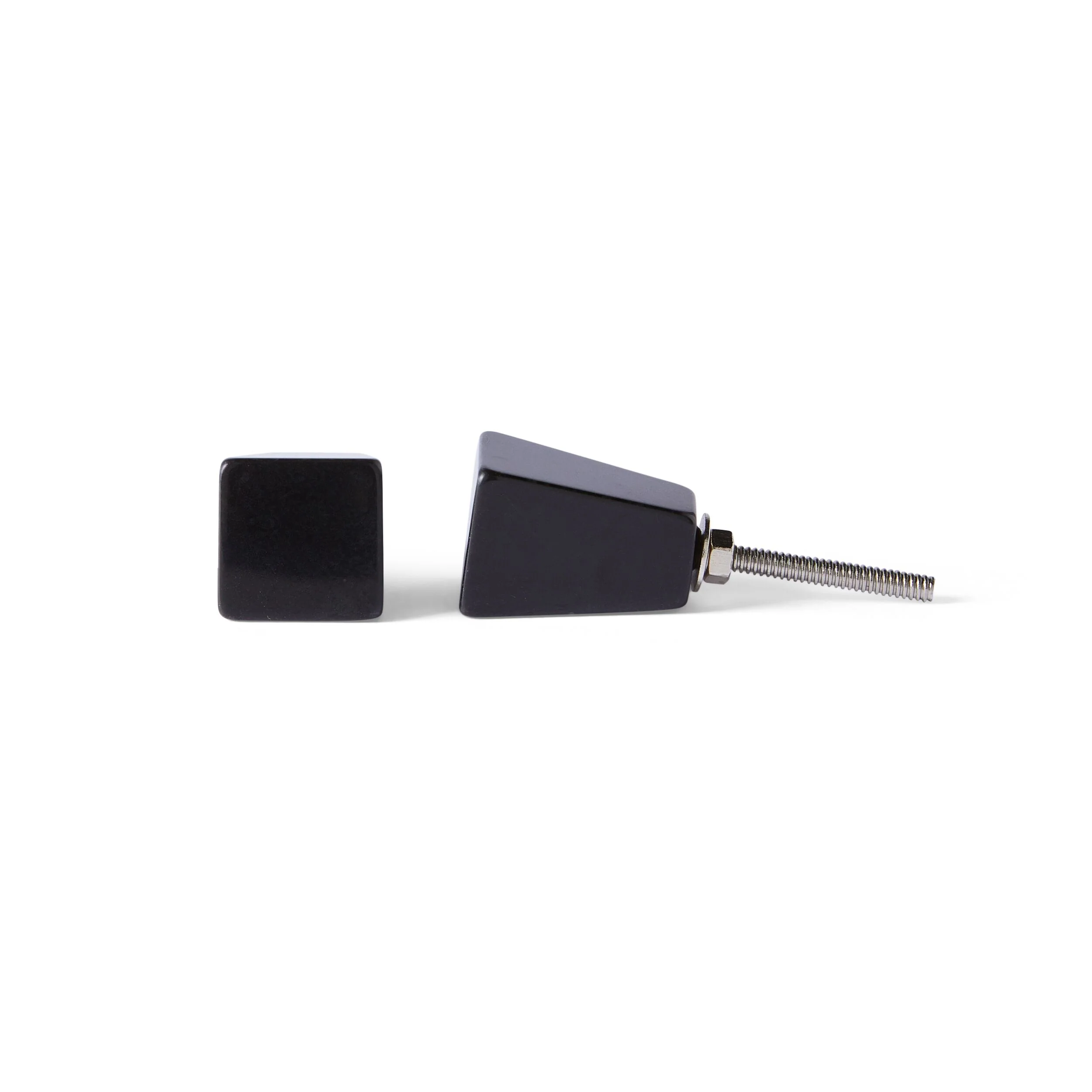 Geo Square Ceramic Knob 2.5cm - Image 2