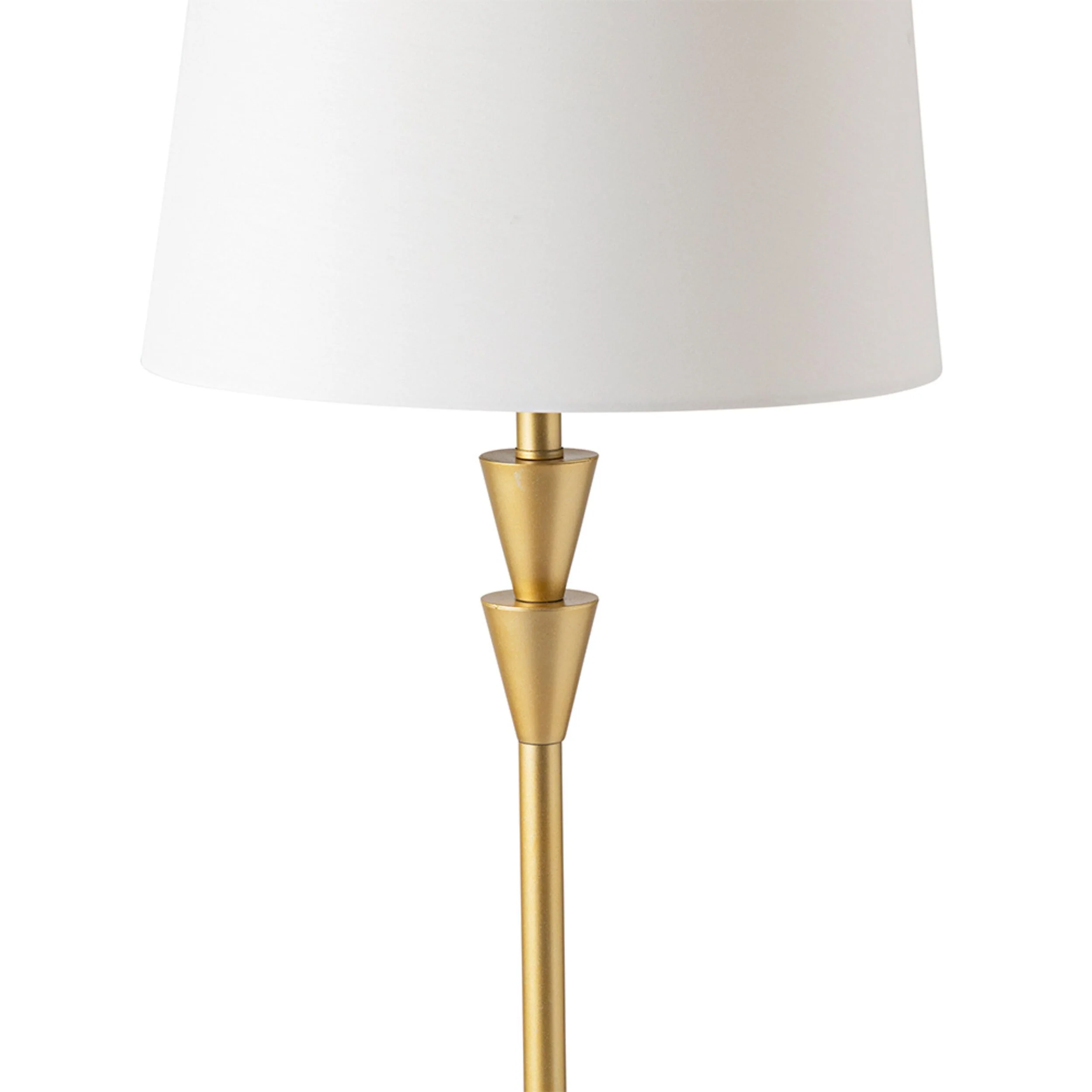 Gia Gold Mid Century Table Lamp 66cm - Image 3