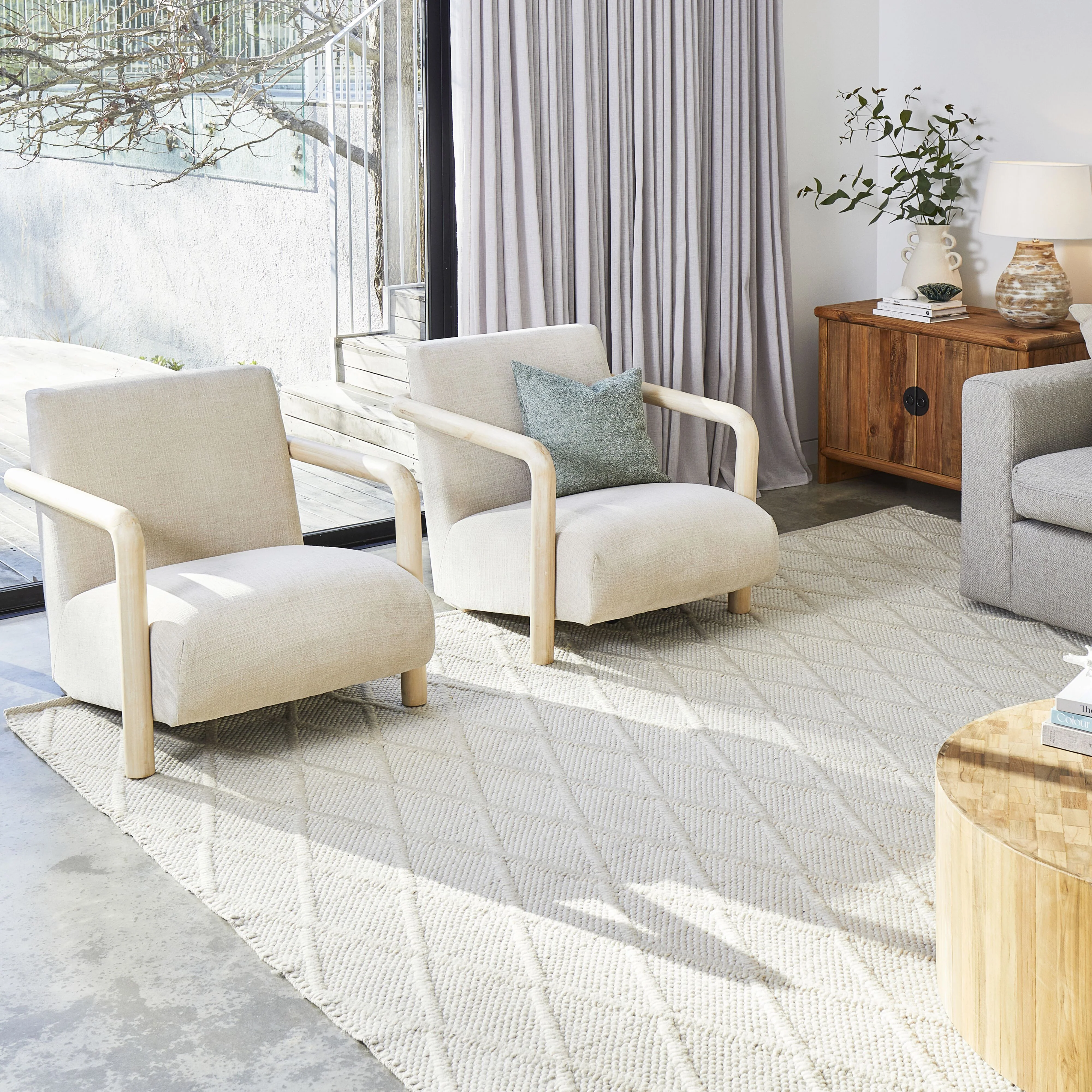 Gia Occasional Chair Solace Oat - Image 8