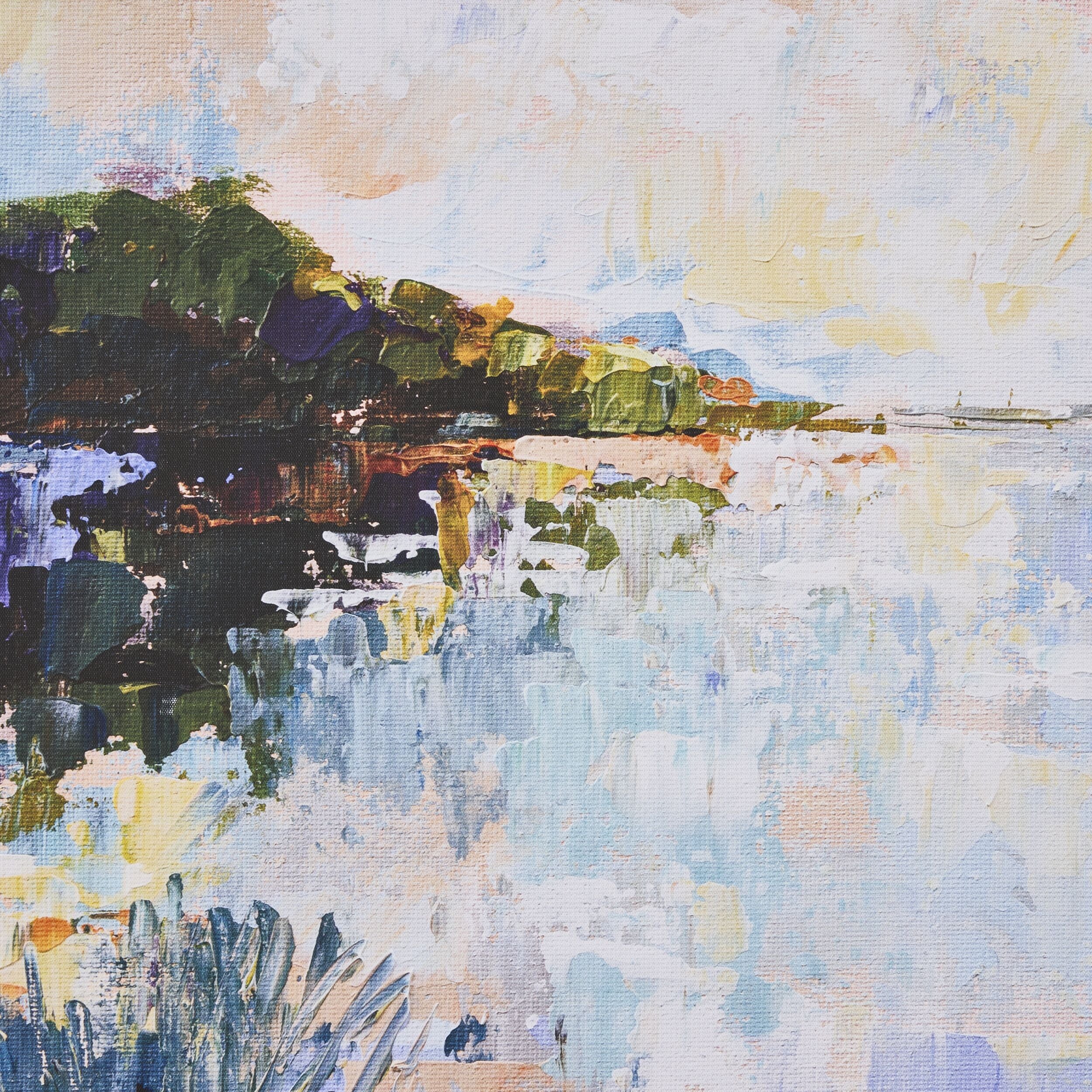 Glistening Afternoon Framed Print 100x50cm - Image 2