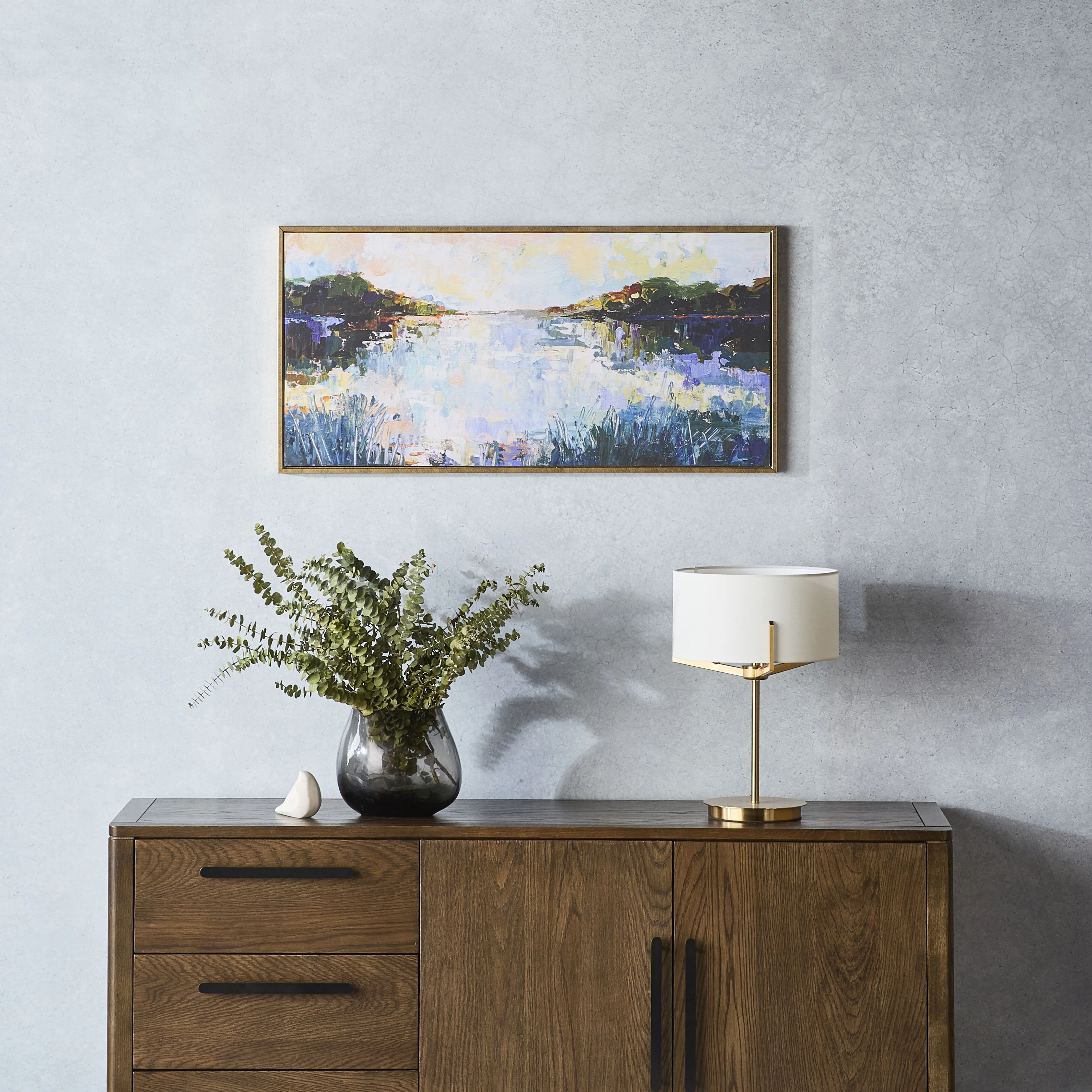 Glistening Afternoon Framed Print 100x50cm - Image 4