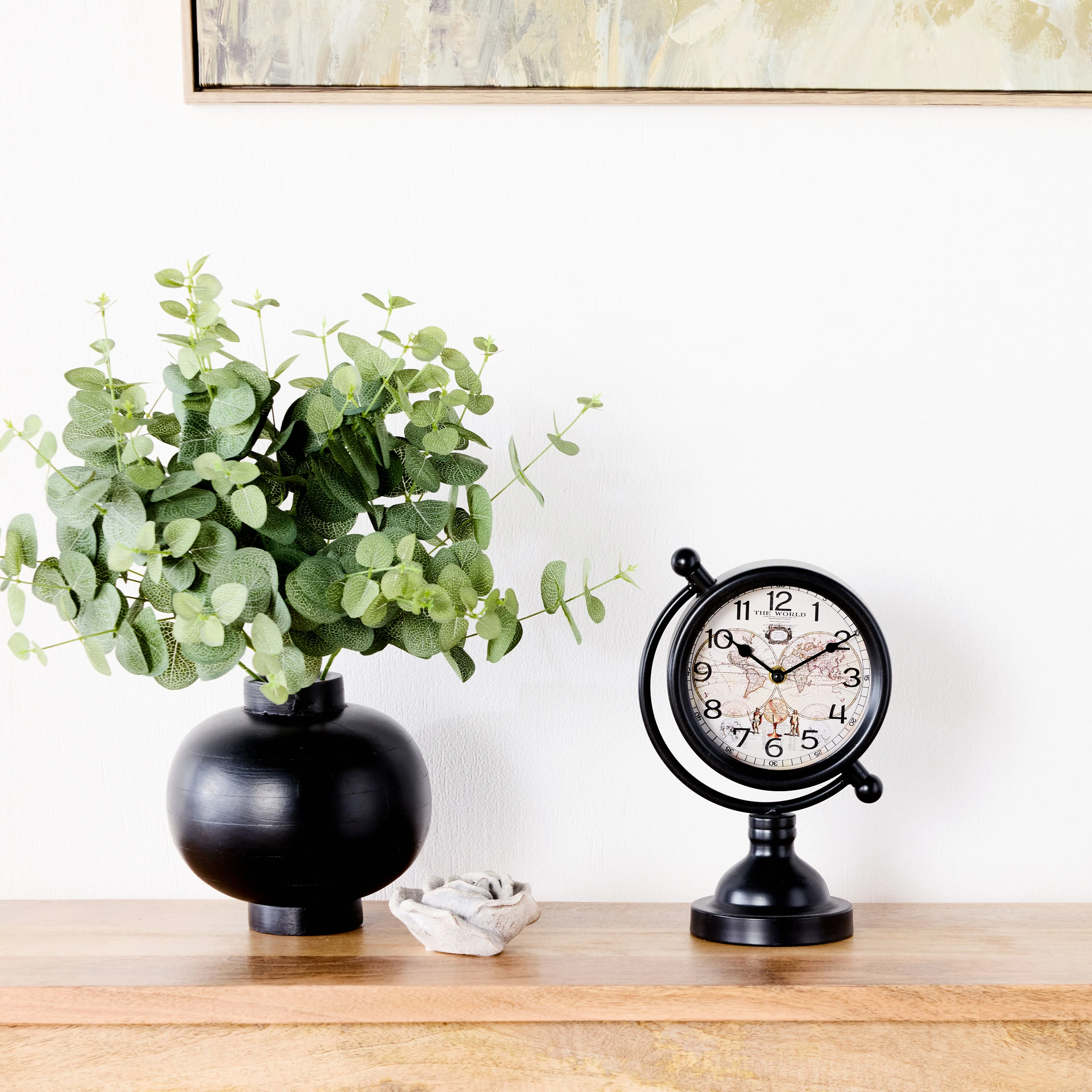 Globe Mantel Clock - Image 3