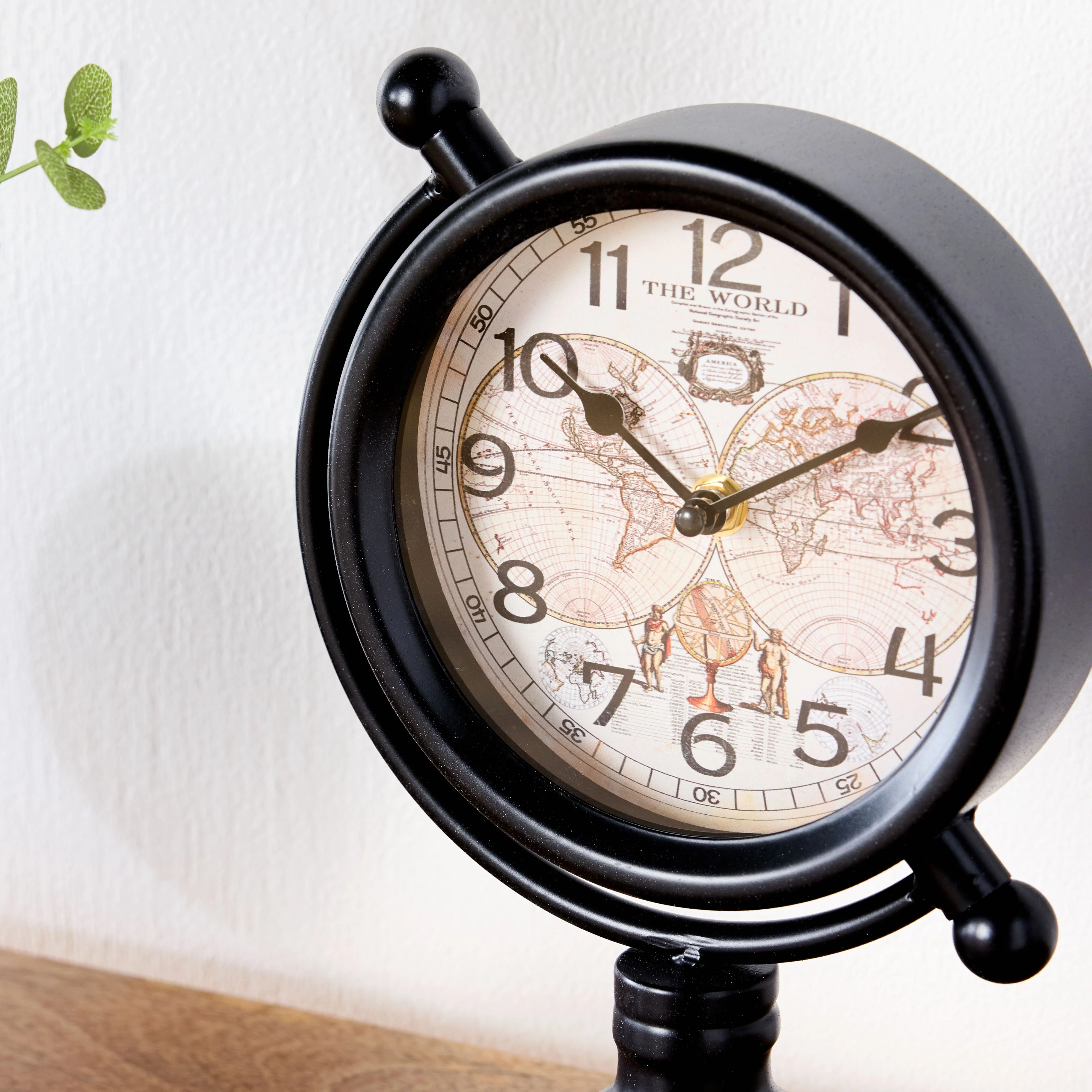 Globe Mantel Clock - Image 4