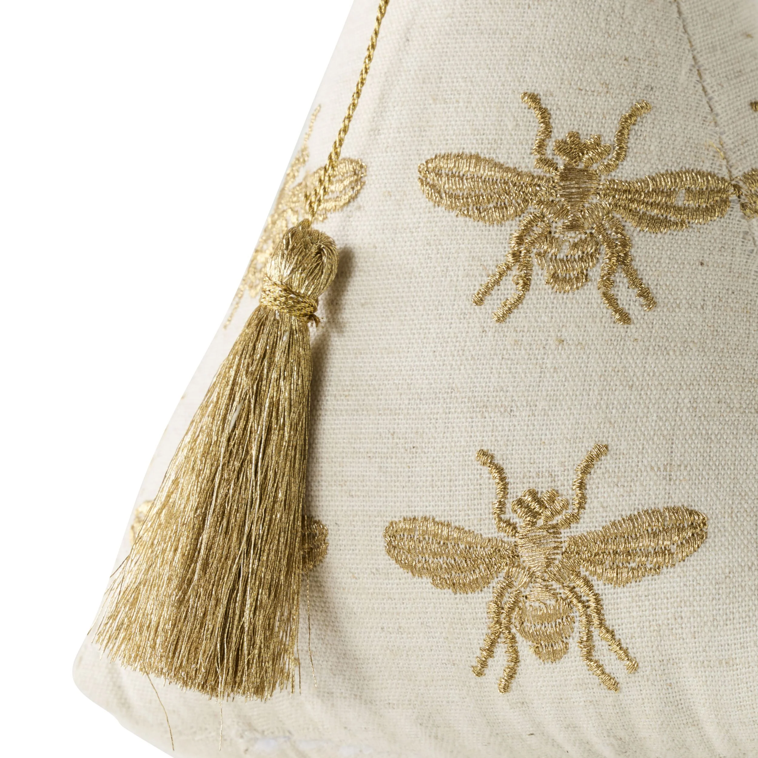 Golden Queen Bee Embroidered Door Stop - Image 4