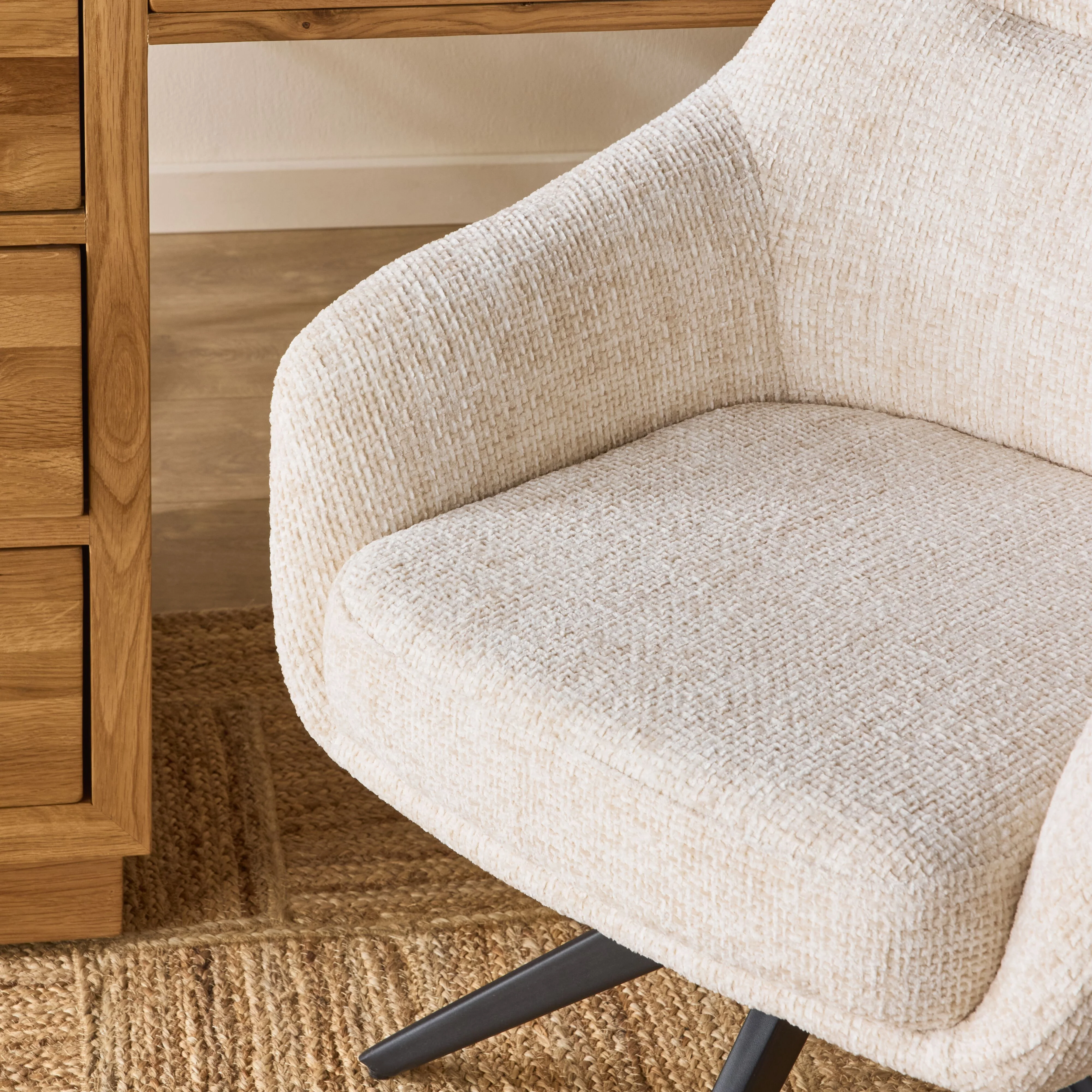 Gracie Desk Chair Natural - Image 8