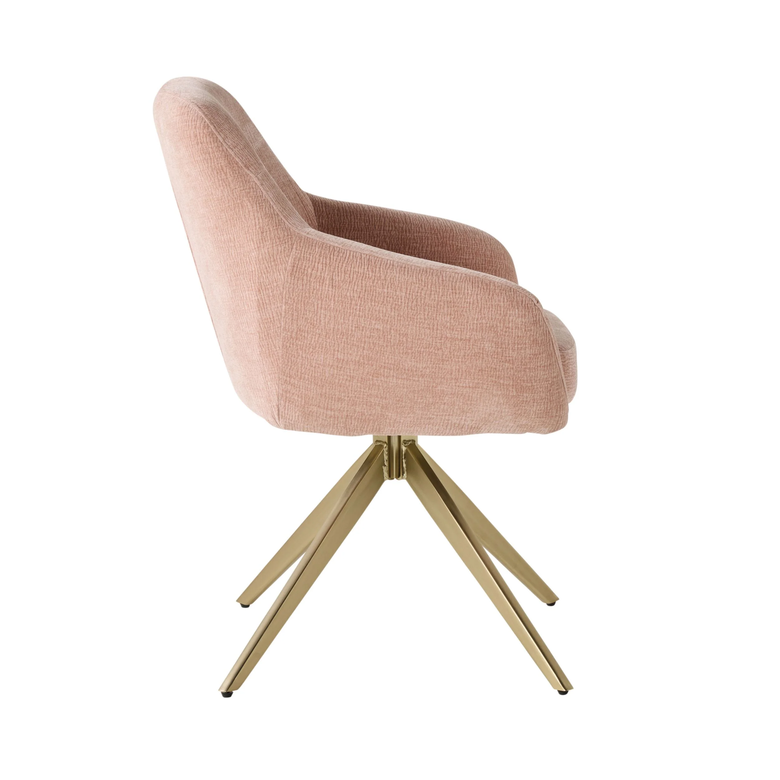 Gracie Desk Chair Rose - Image 3