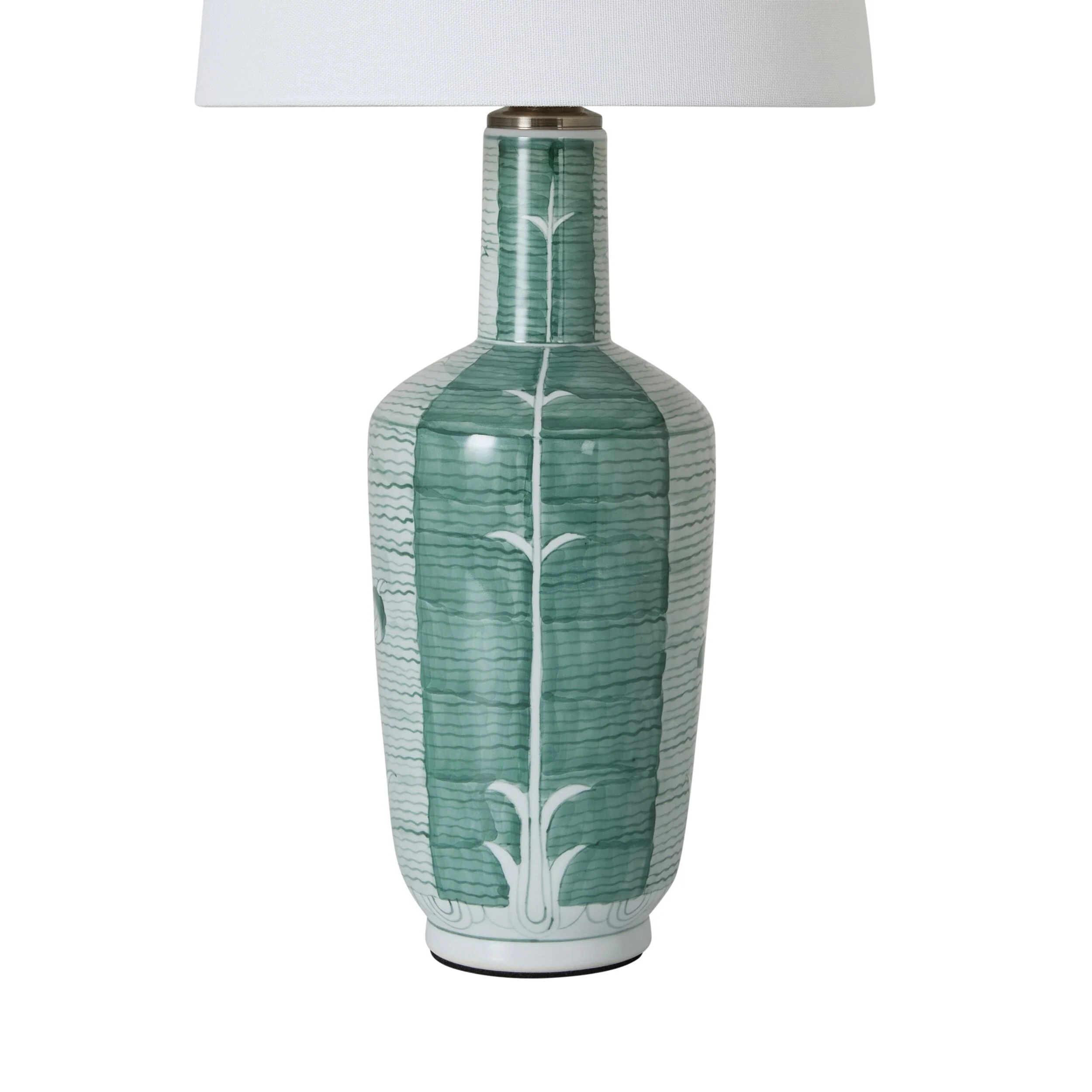 Green Lotus Table Lamp 56cm - Image 5