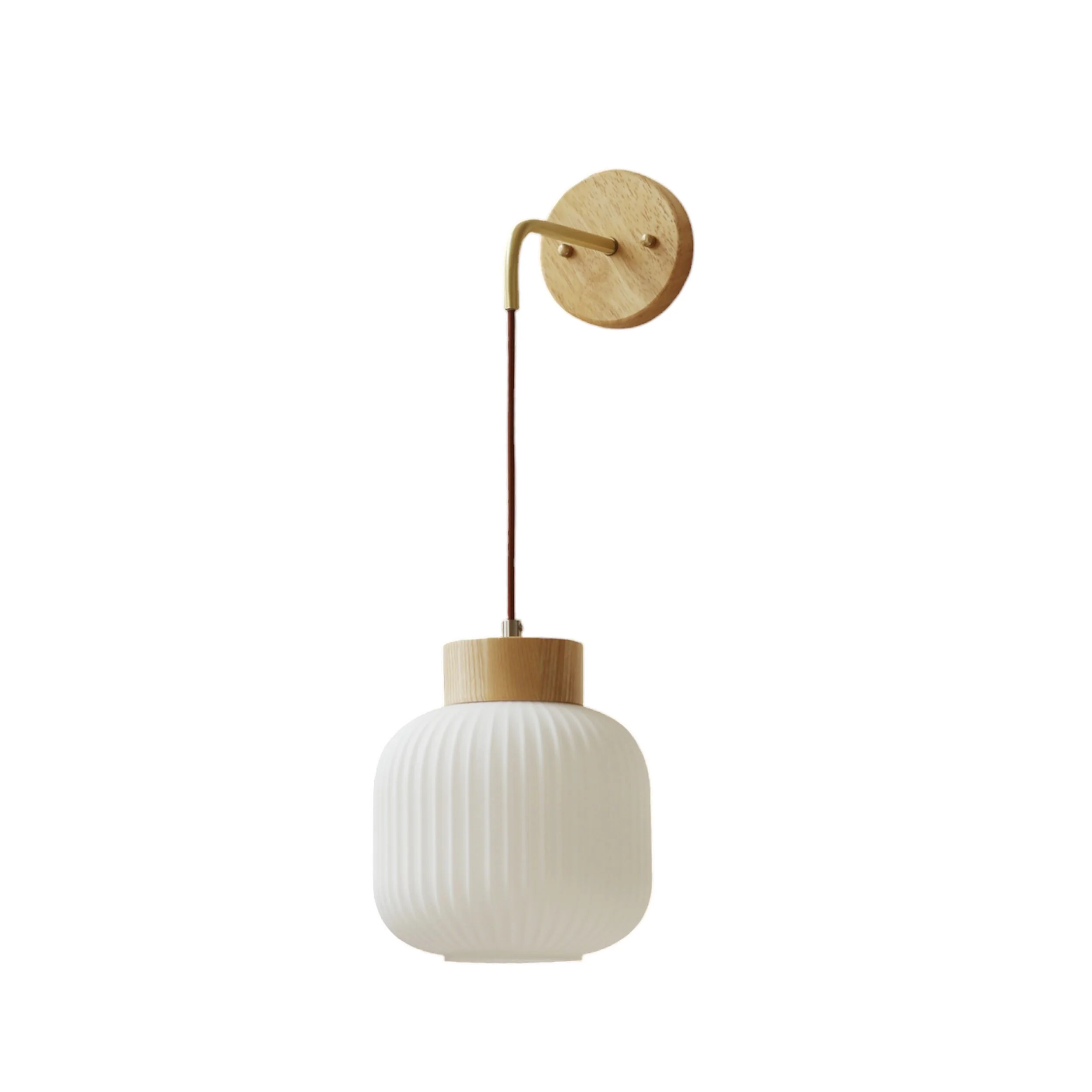 Hallie Glass Wall Light 20x24cm - Image 2