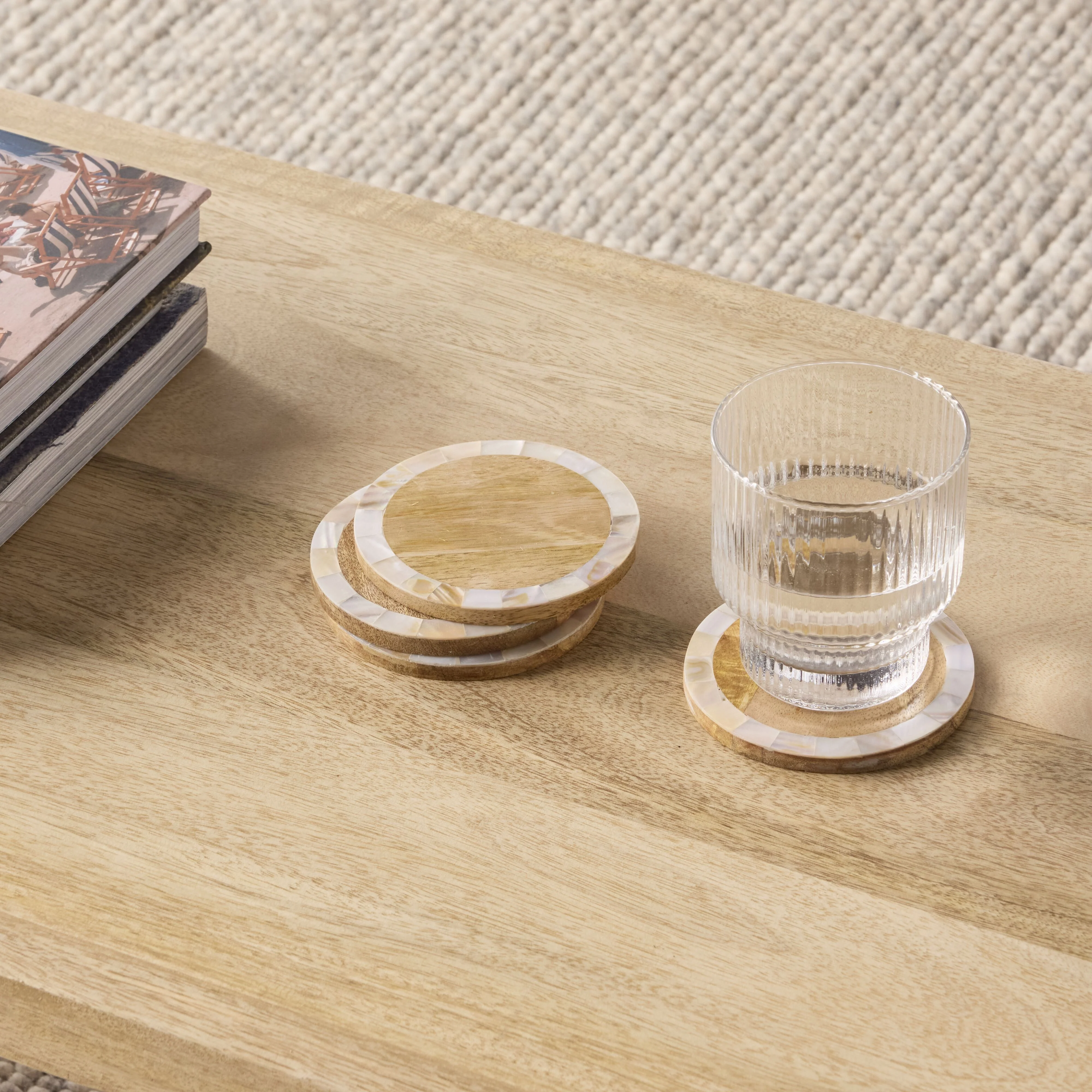 Halo Edge Round Coasters - Image 3