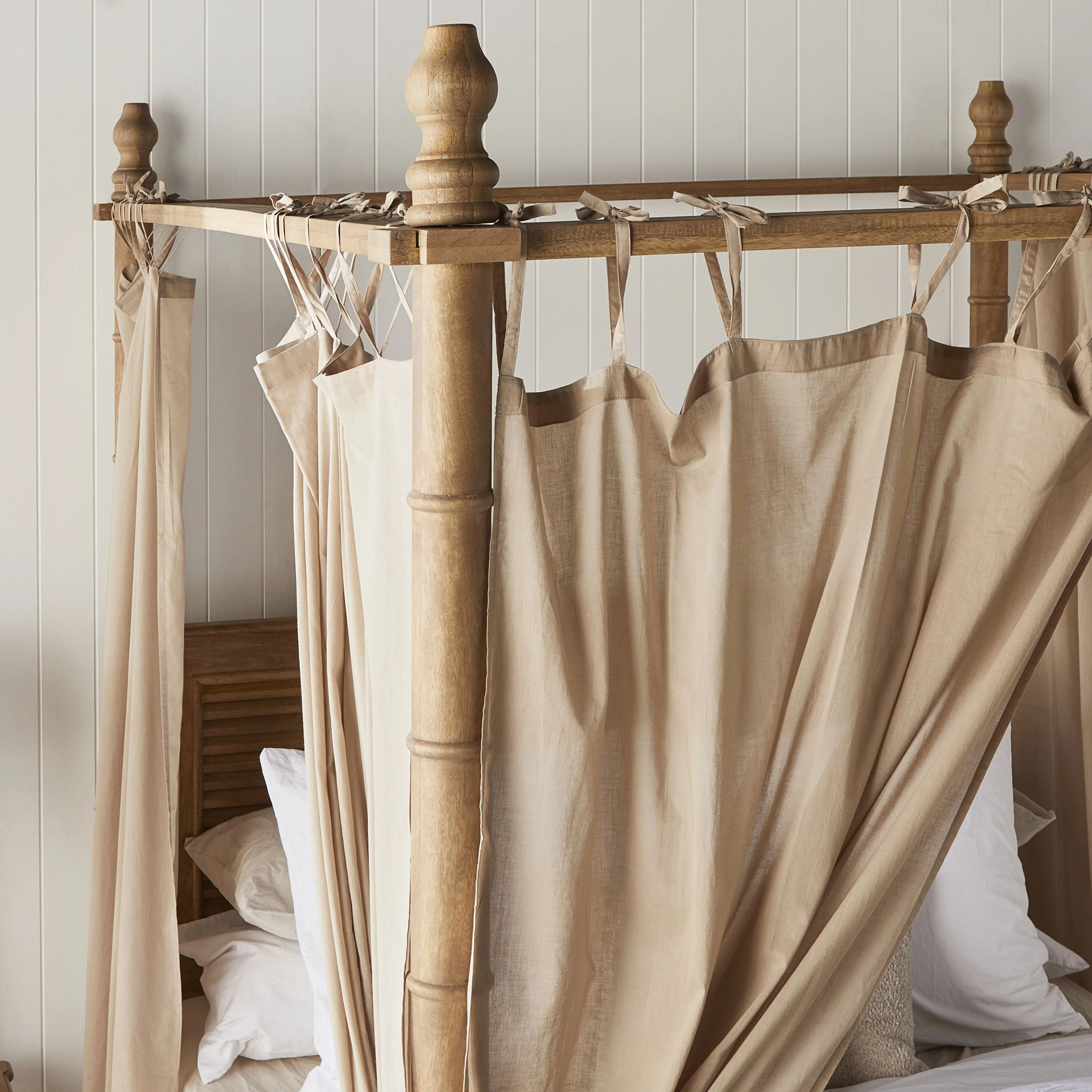 Hampton Cotton Voile Curtain - Set of 6 - Image 8