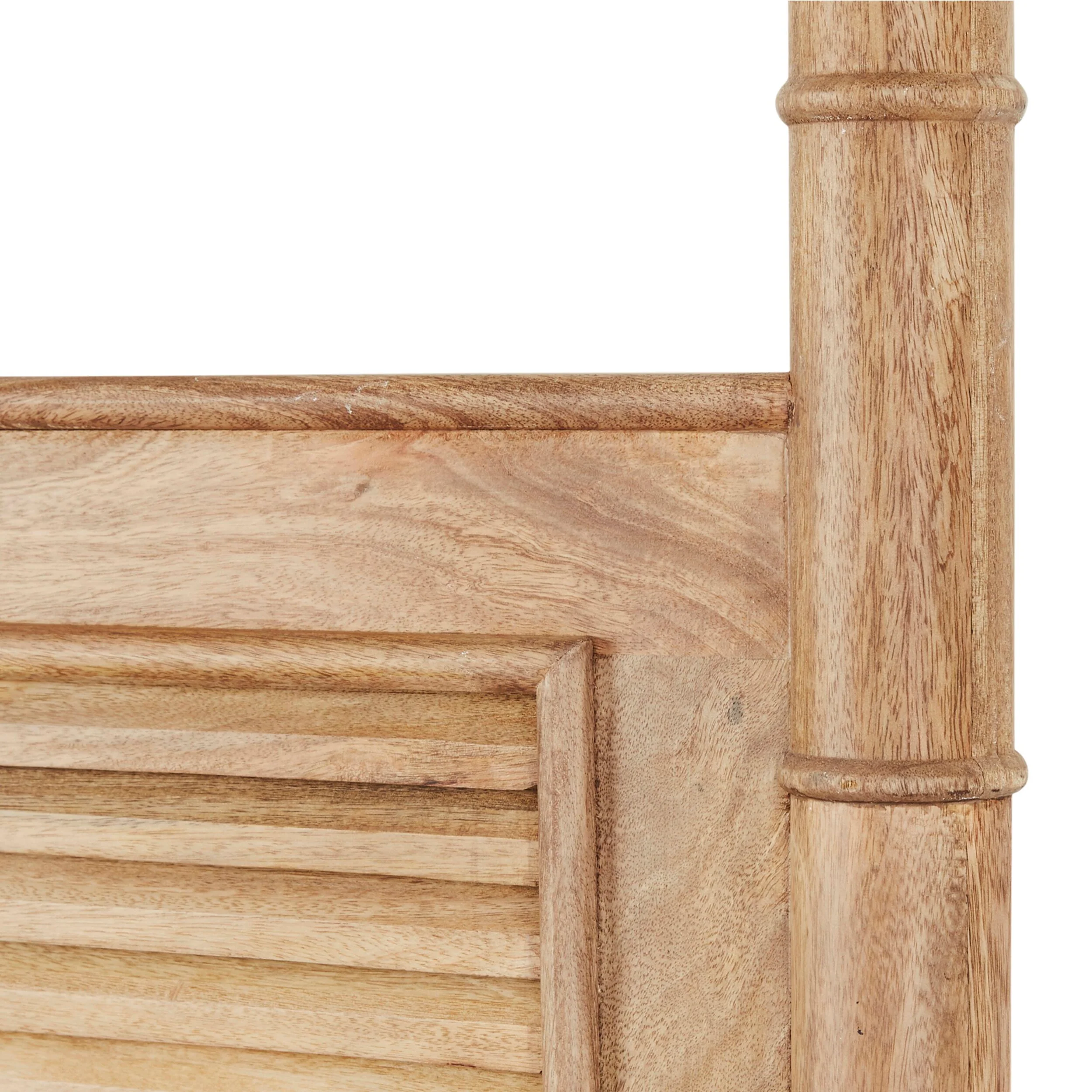 Hampton Mango Wood Queen Canopy Bed - Image 14