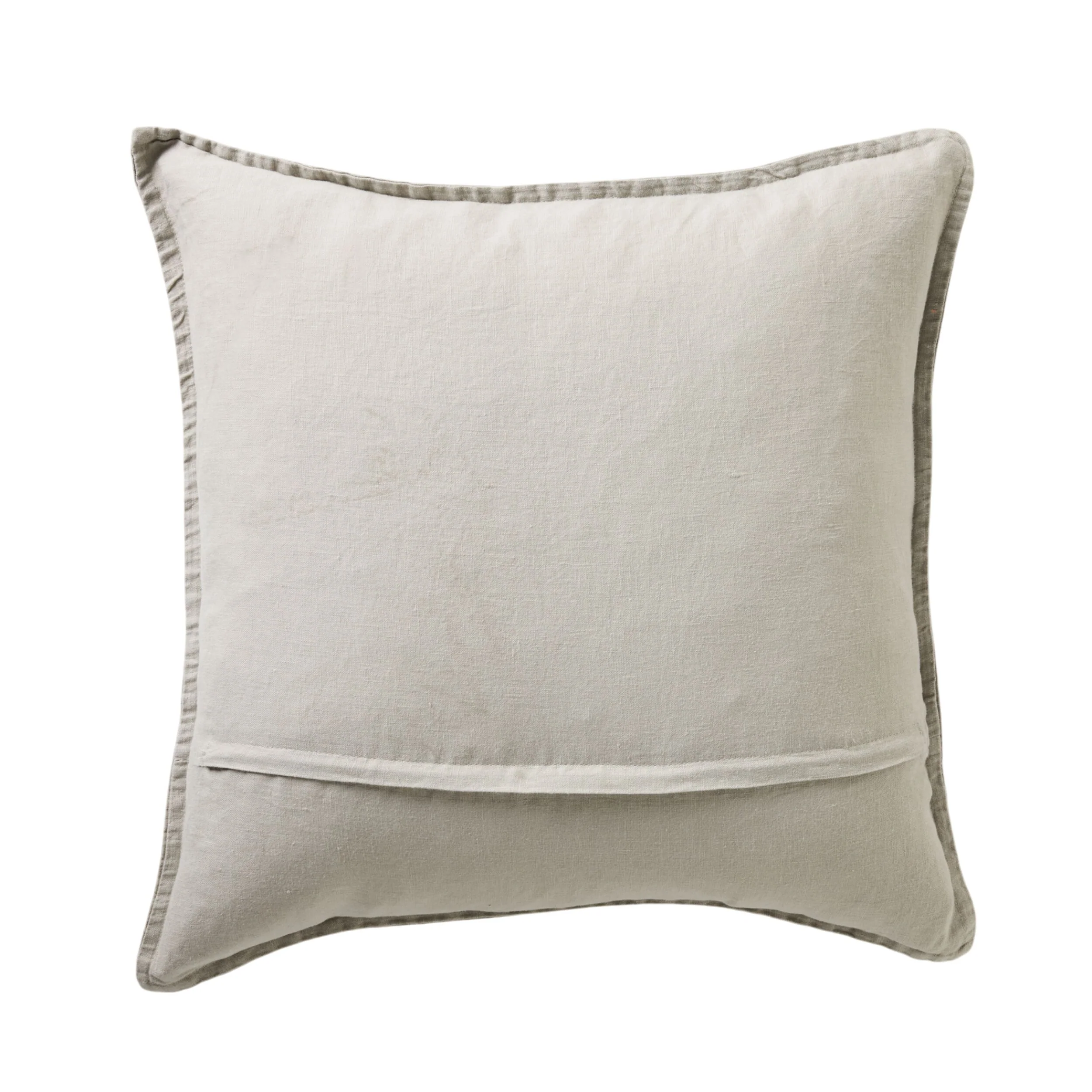 Hamptons French Linen Cushion Dove 50x50cm - Image 2