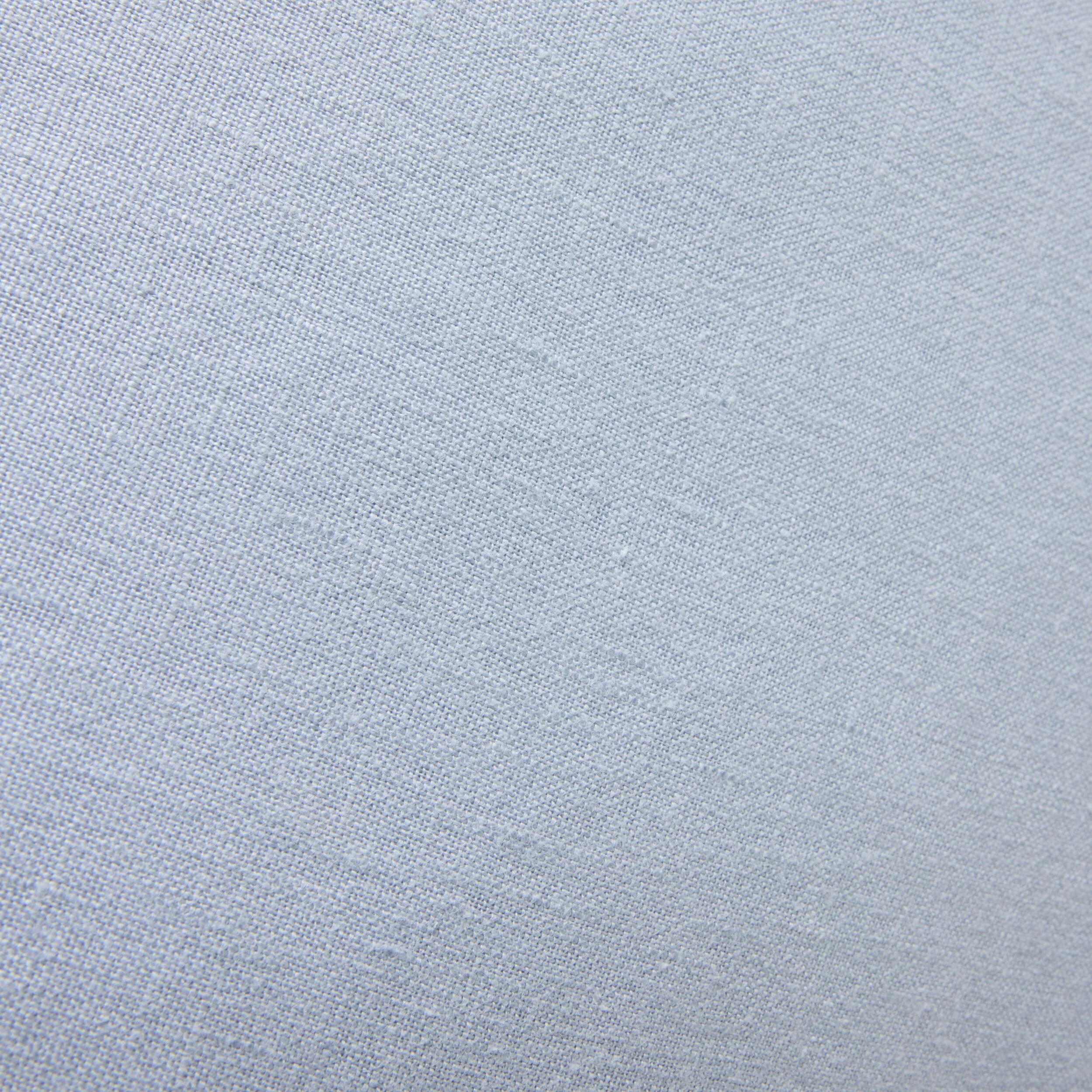 Hamptons French Linen Cushion Dusty Blue 50x50cm - Image 3