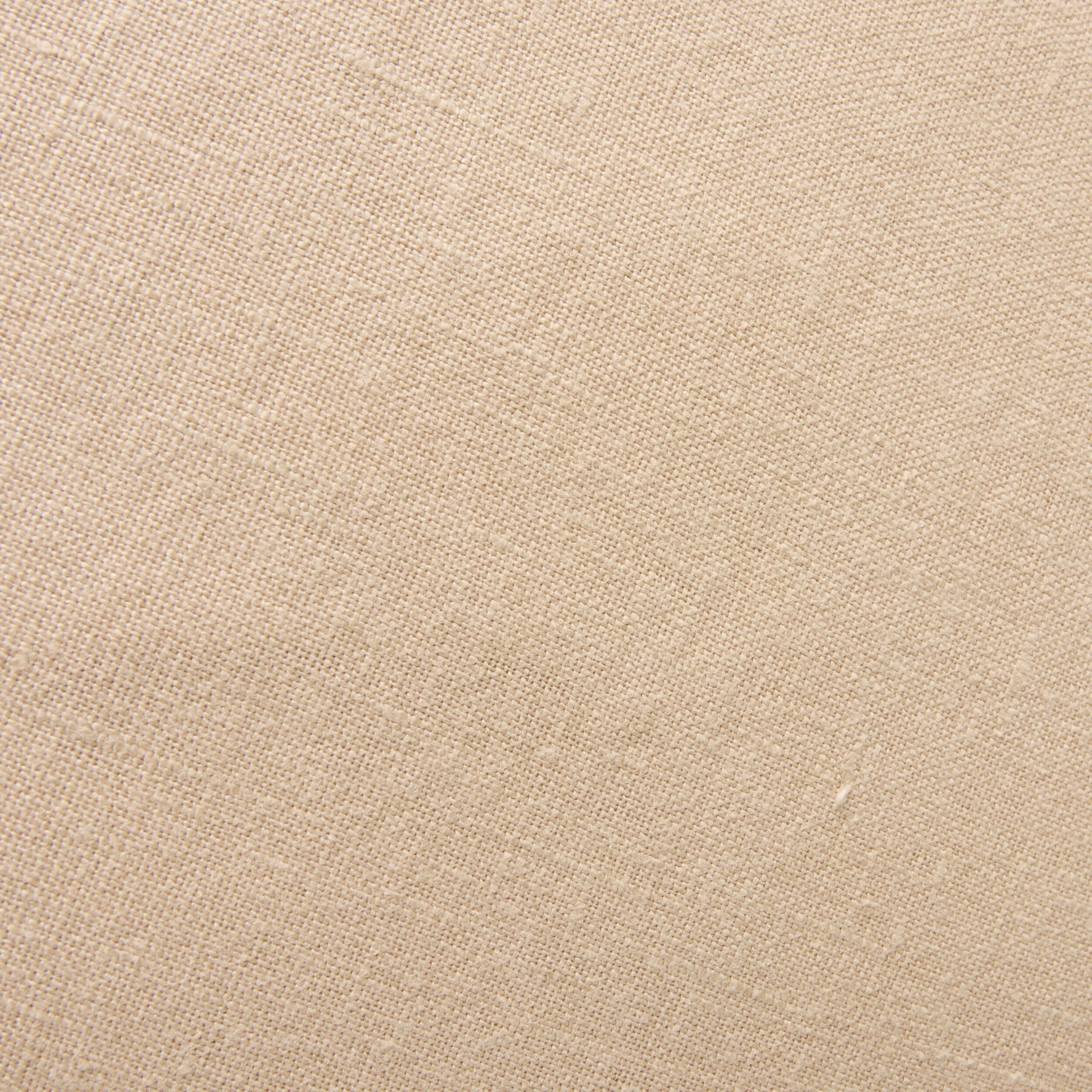 Hamptons French Linen Cushion Latte 50x50cm - Image 3
