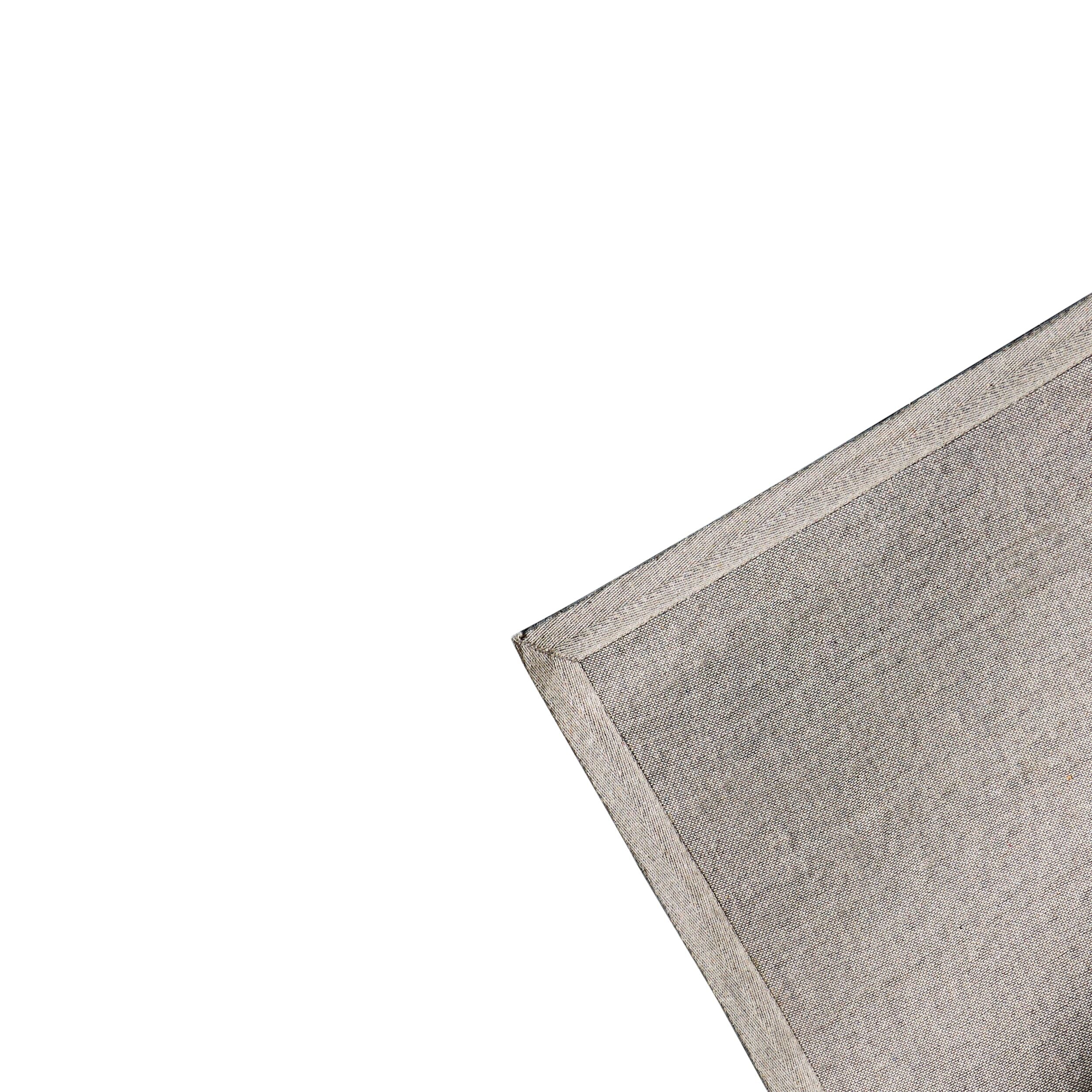 Hand Tufted Loop Pile Charcoal Woolen Rug 150x240cm - Image 3