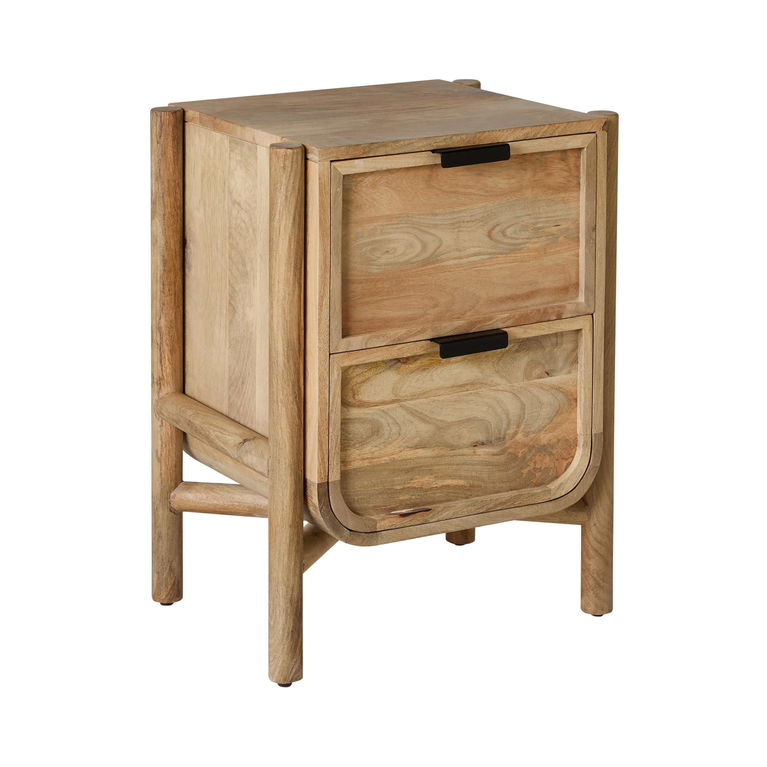 Harden 2 Drawer Bedside Table - Image 2