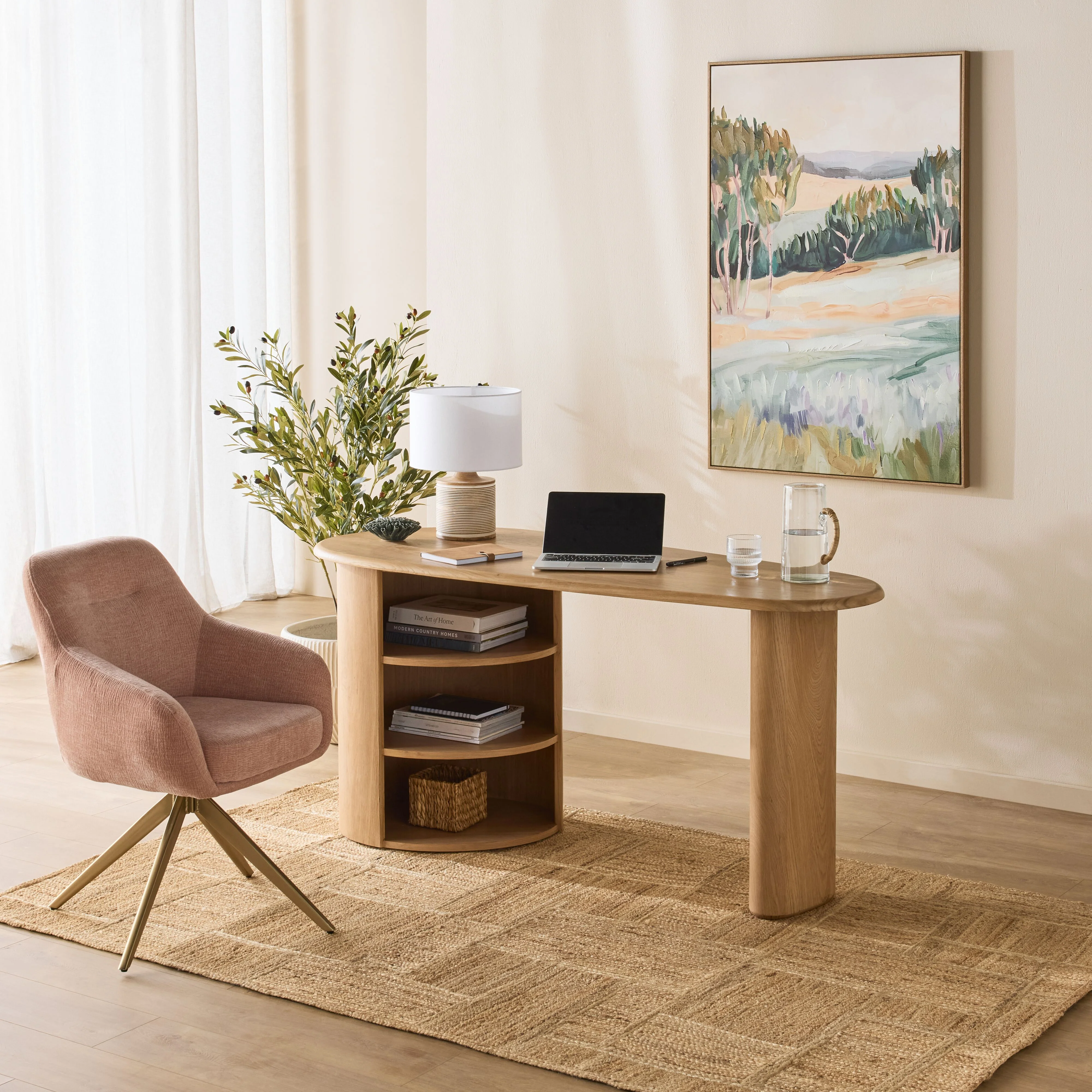 Harpa Desk 160cm - Image 7