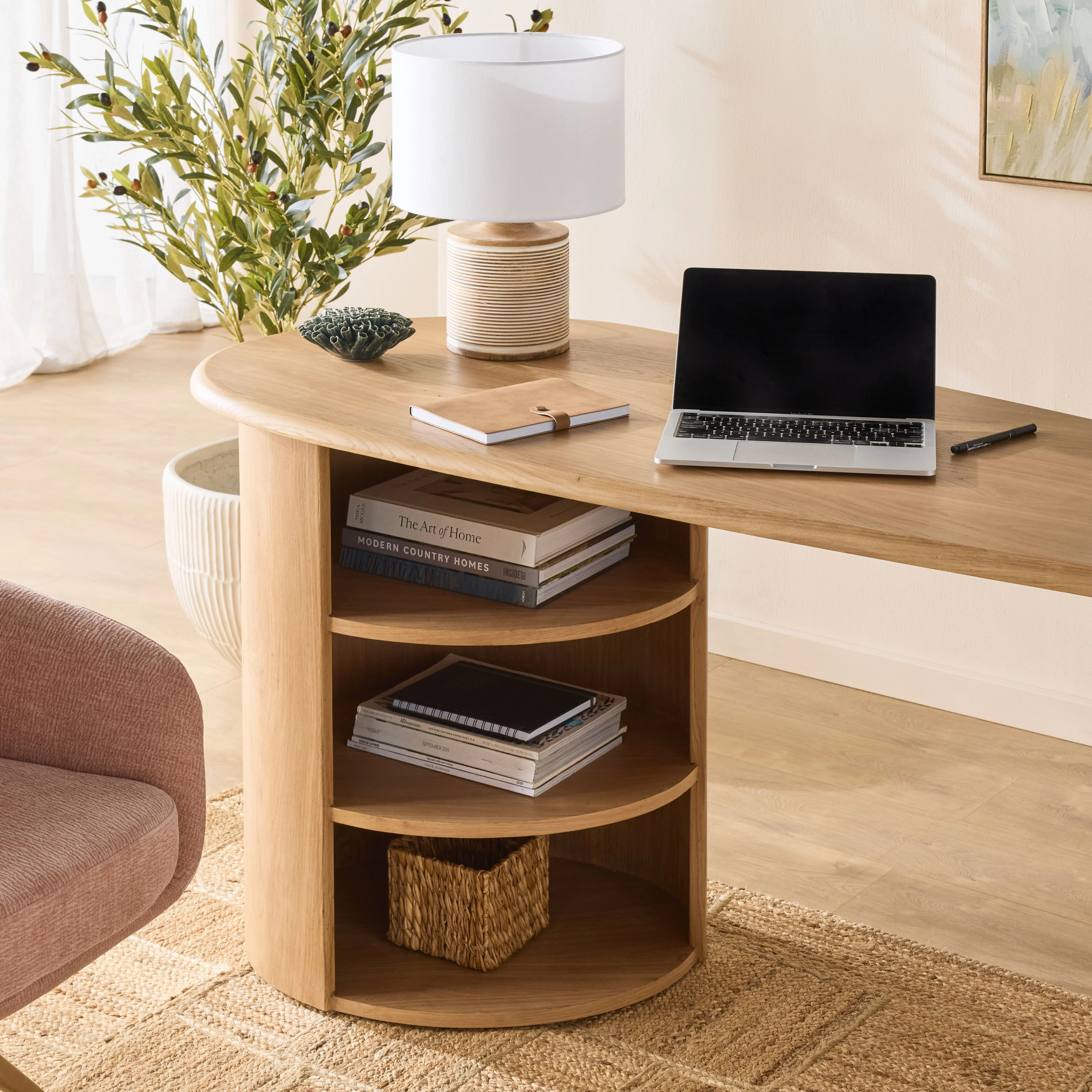 Harpa Desk 160cm - Image 8