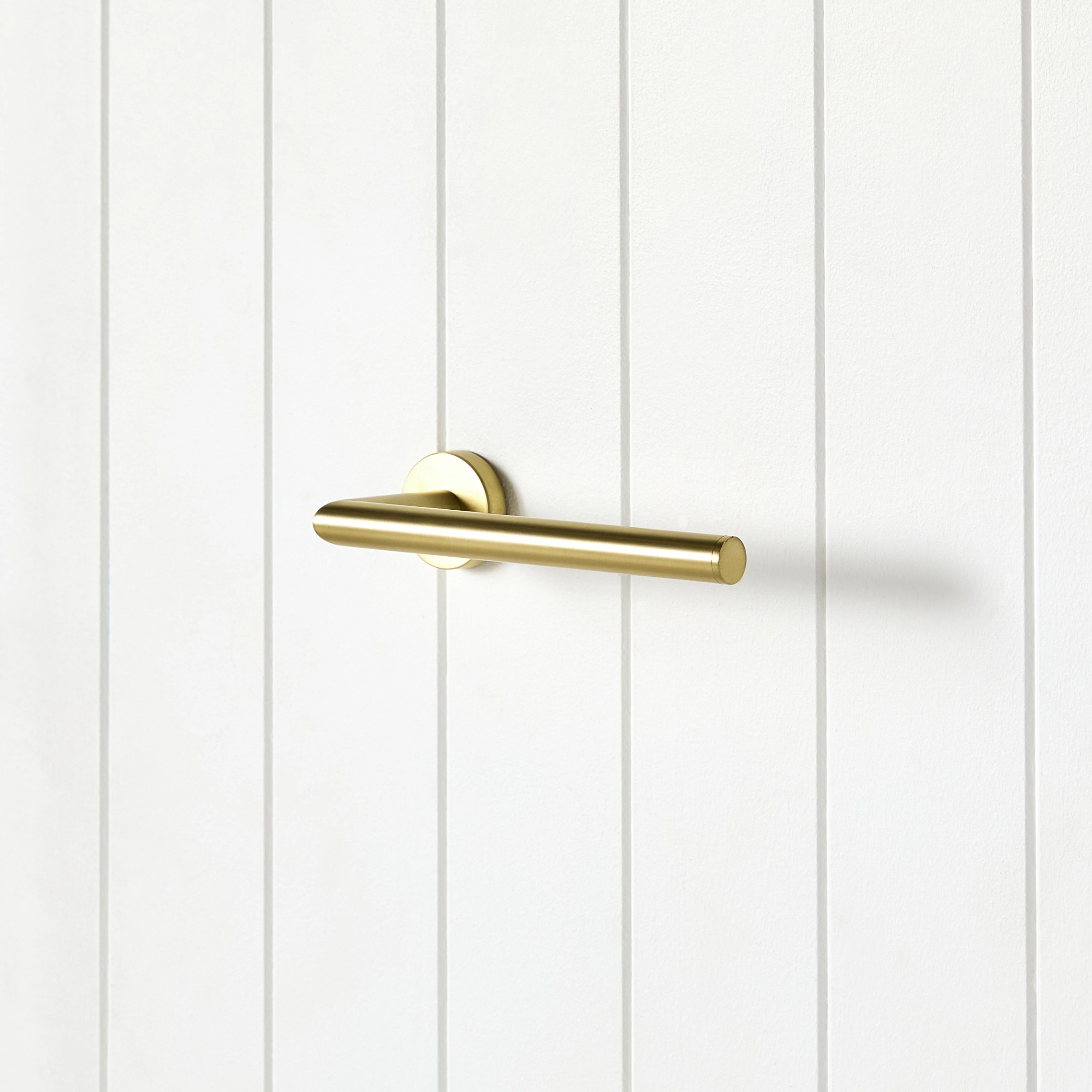 Harper Hand Towel Holder Brushed Brass - Image 2