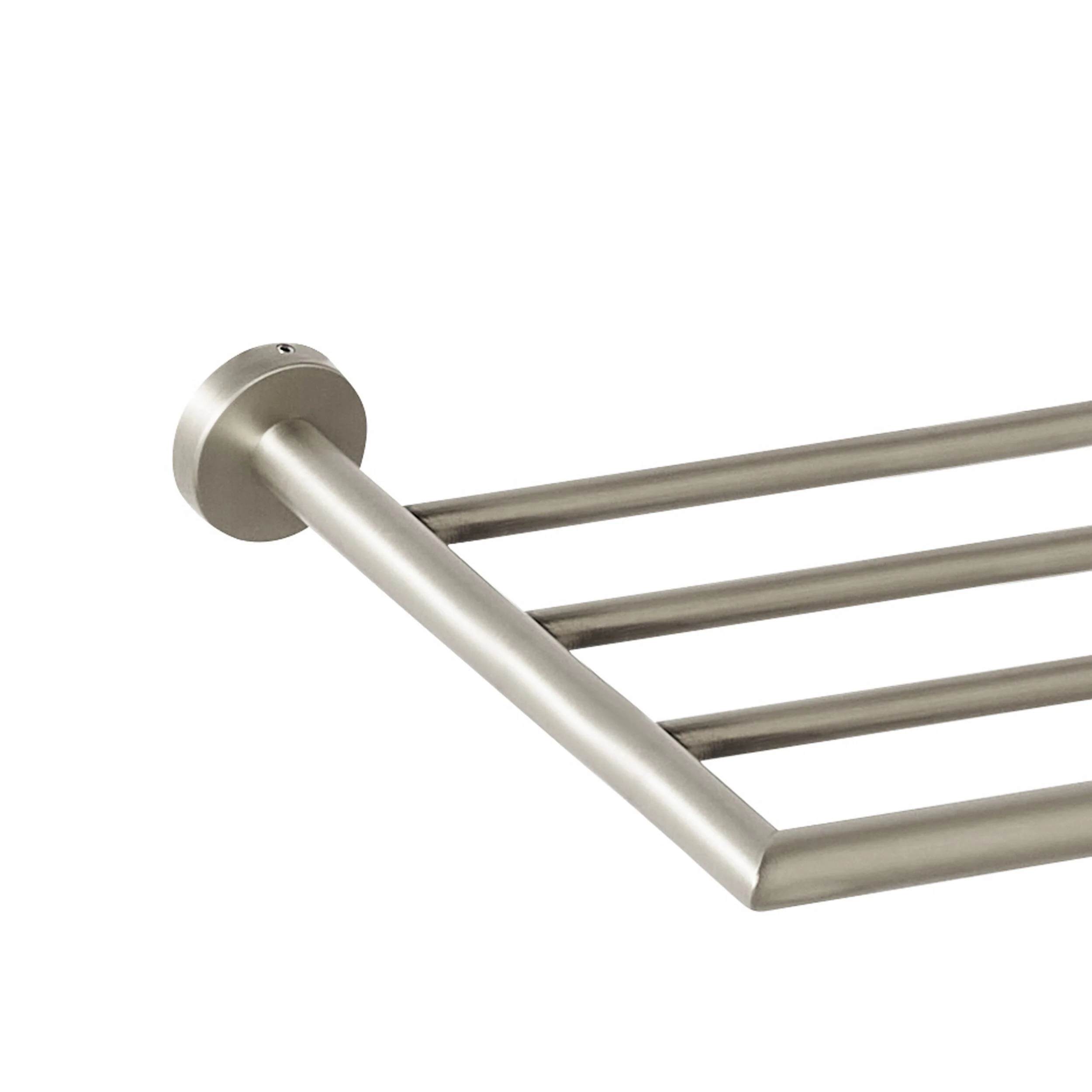 Harper Towel Rack 60cm Brushed Nickel - Image 2