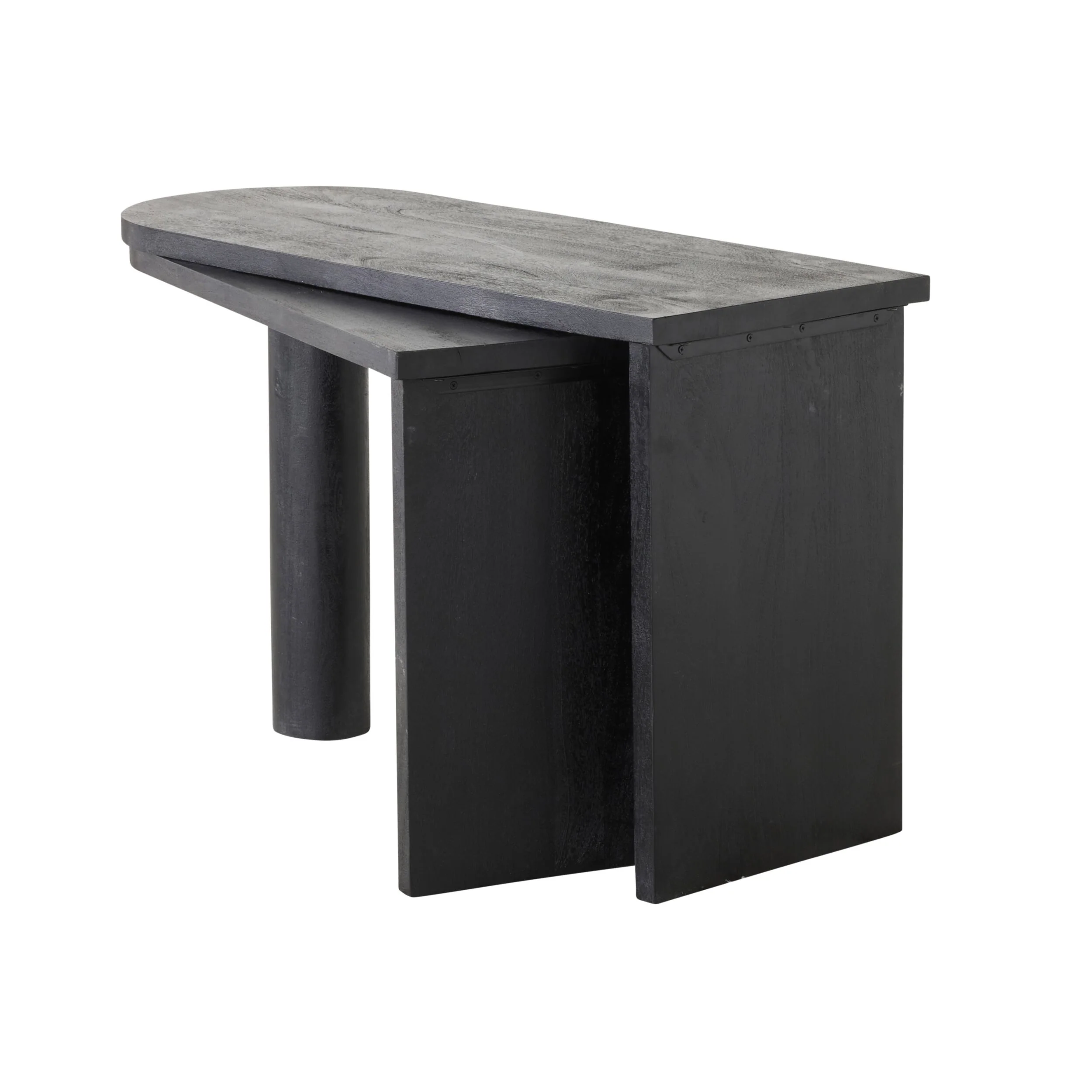 Harrie L Shape Rotating Desk Black - Image 7