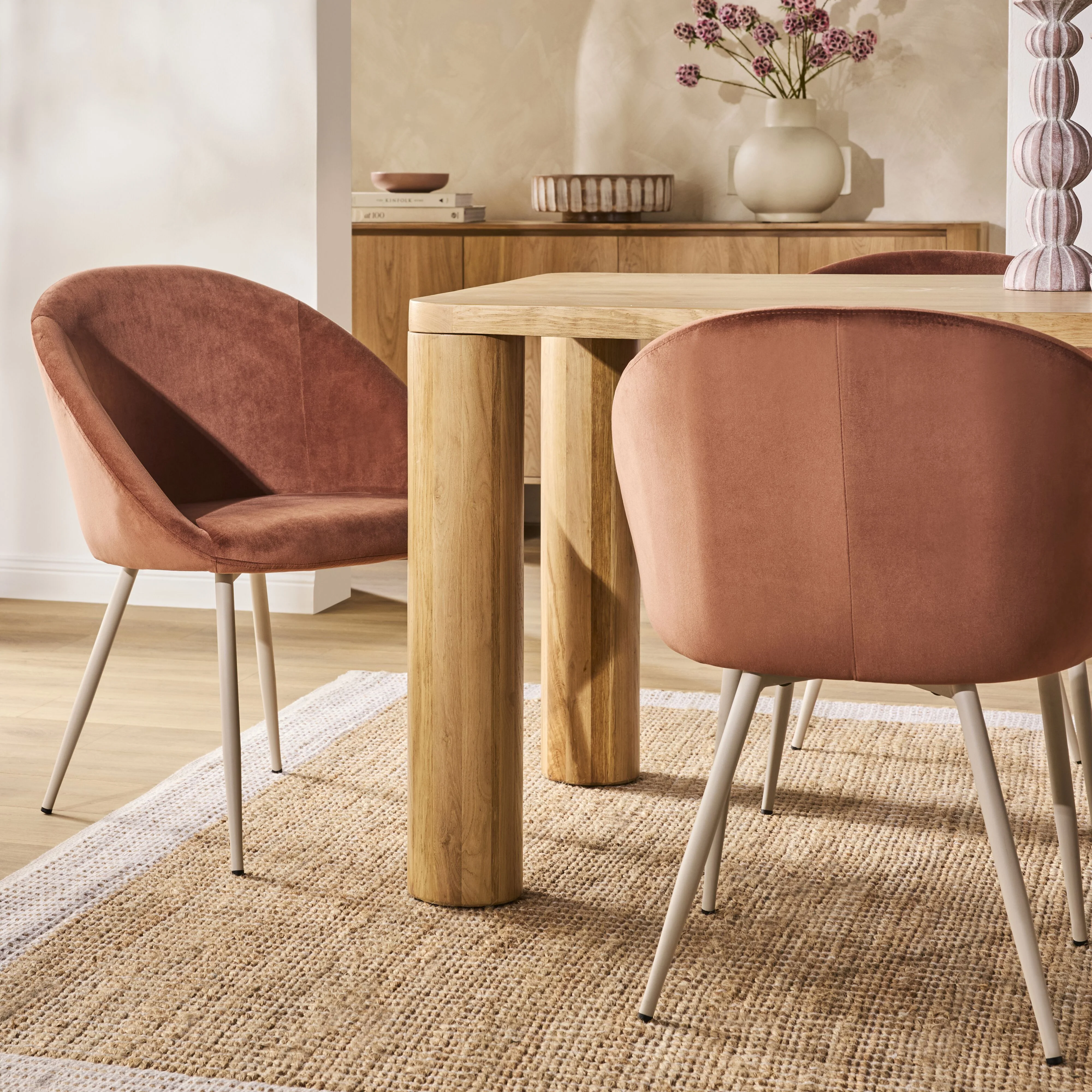 Harvey Oak Dining Table 200cm - Image 8